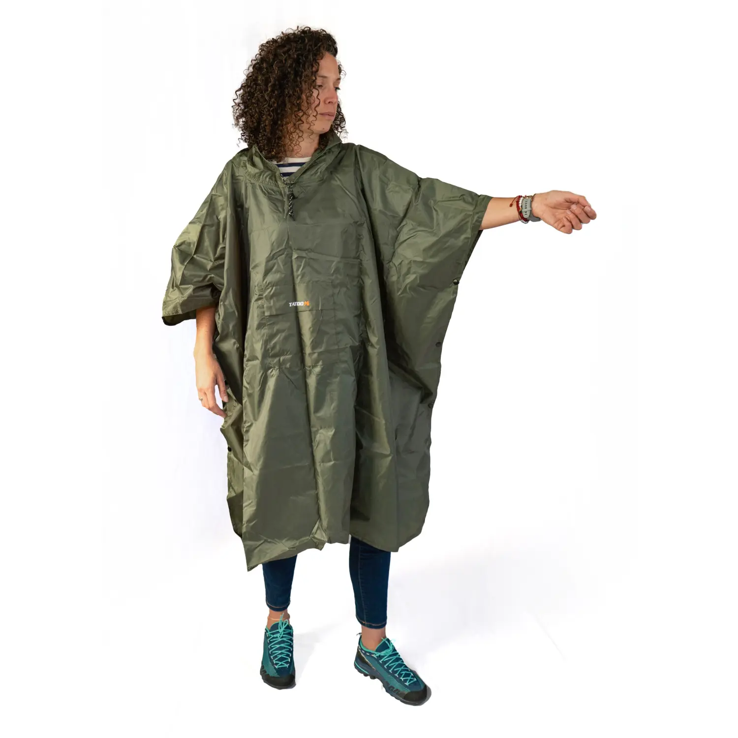  - Tatoo Rain Poncho