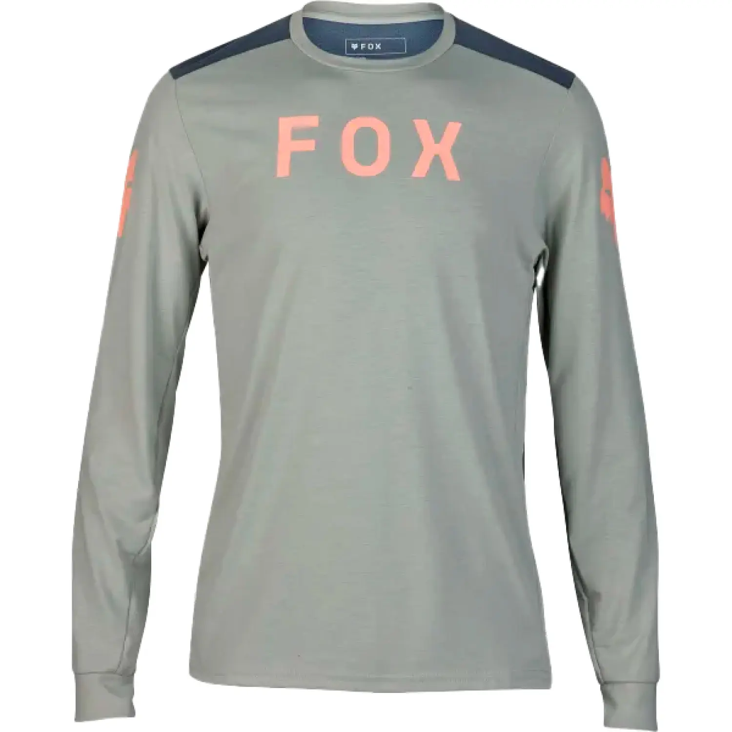 grey vintage - Fox Racing Ranger Dr Ls Jersey Aviation