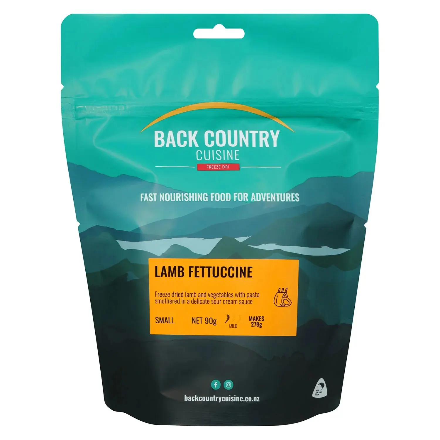  - Backcountry Cuisine Lamb Fettuccine