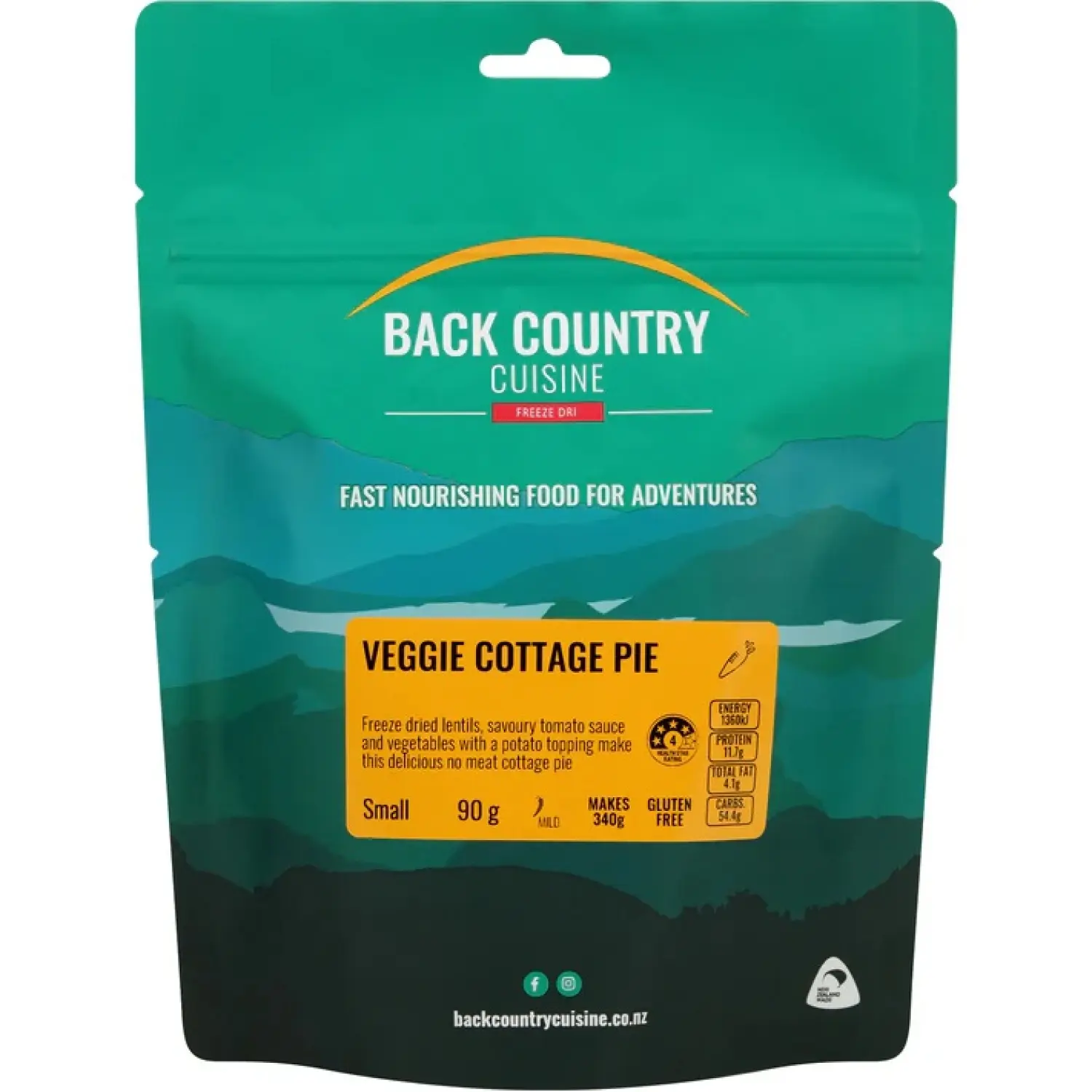  - Backcountry Cuisine Veggie Cottage Pie