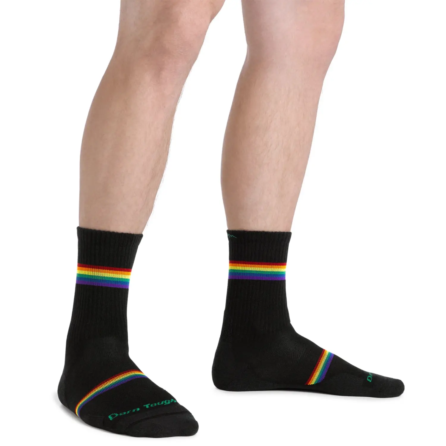  - Darn Tough Men's Prism Micro Crew Lightweight Running Sock
