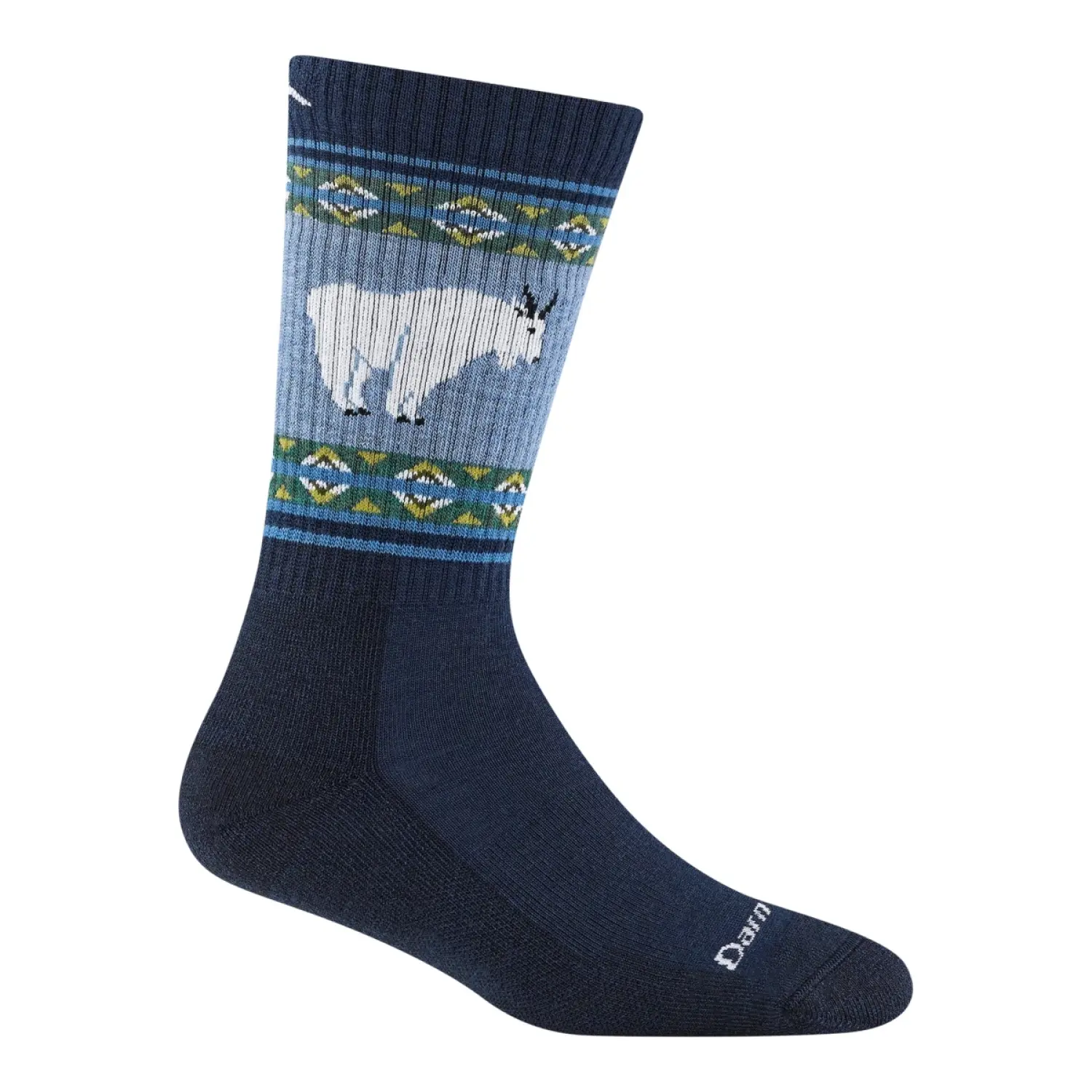 goat blue - Darn Tough Women's Vanna Grizzle Boot Midweight Hiking Sock