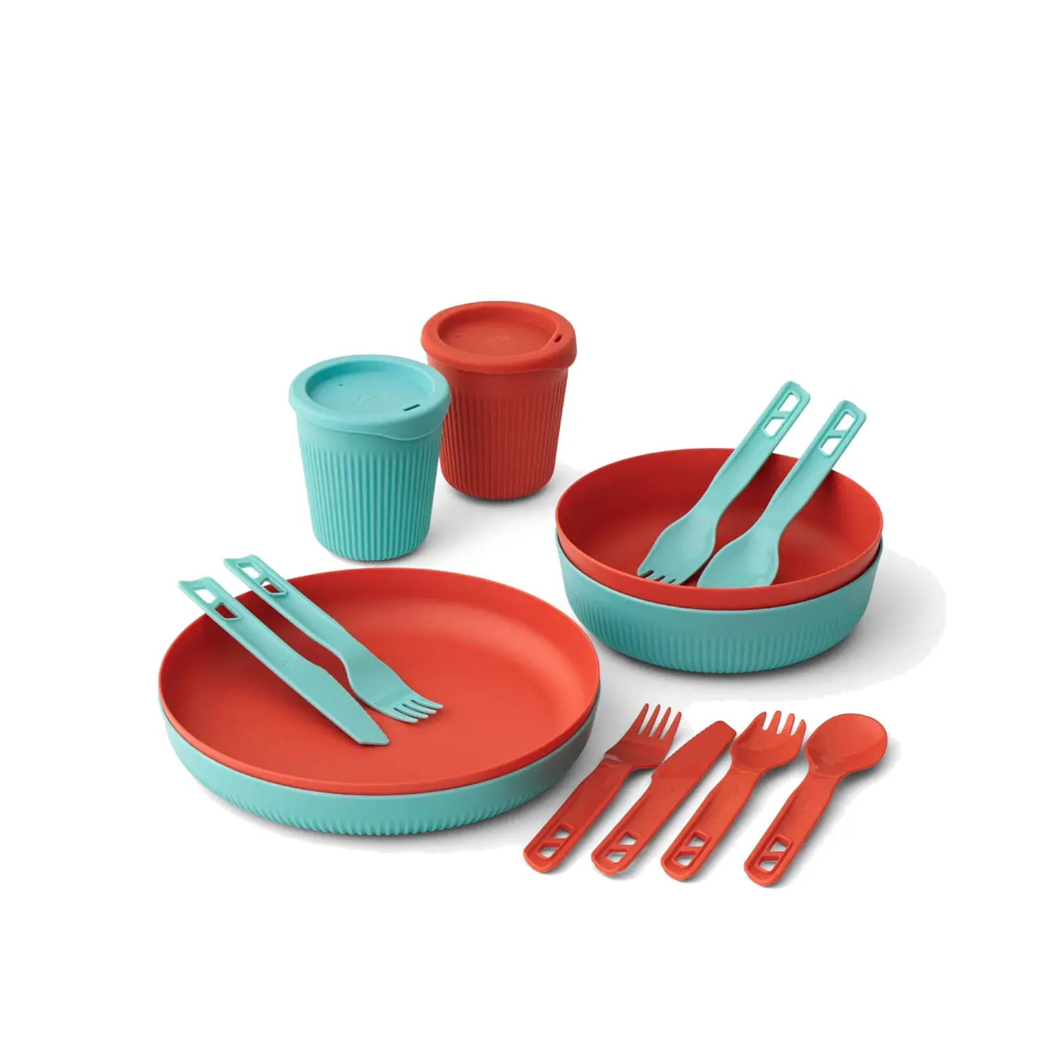  - Sea to Summit Passage Dinnerware Set 14 Piece Camping Crockery