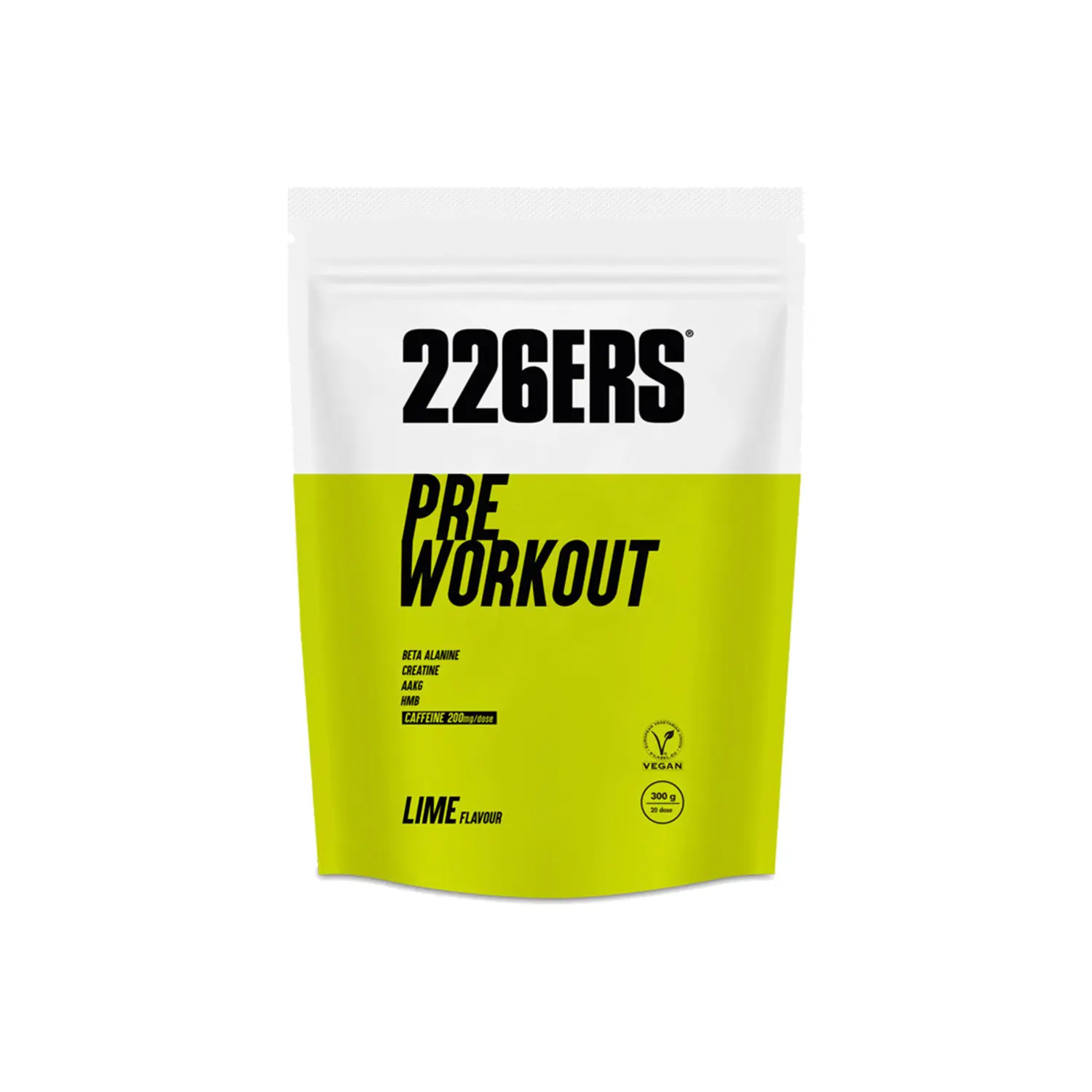 lima cafeina - 226ers Pre Workout