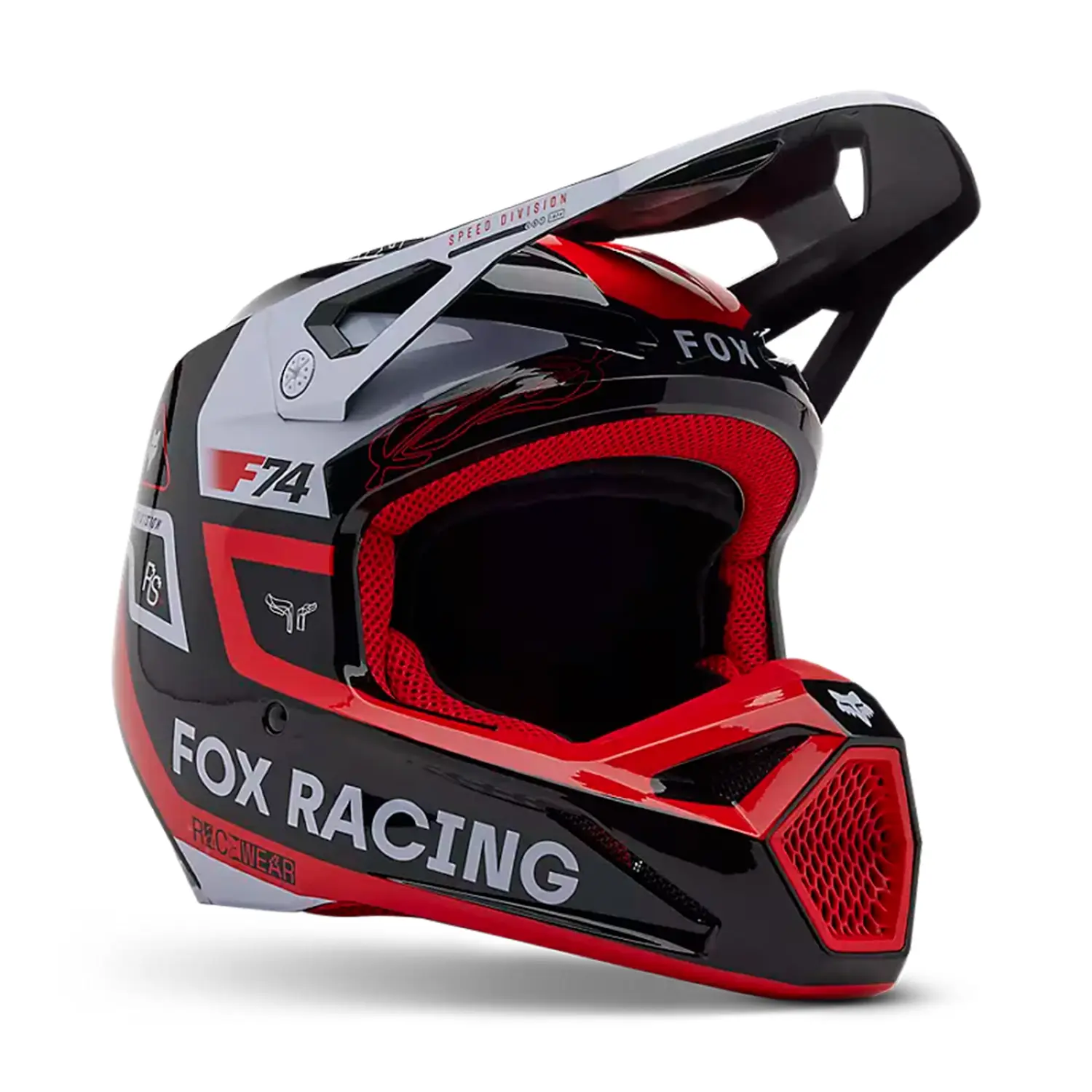  - Fox Racing Motos V1 Race Spec Helmet