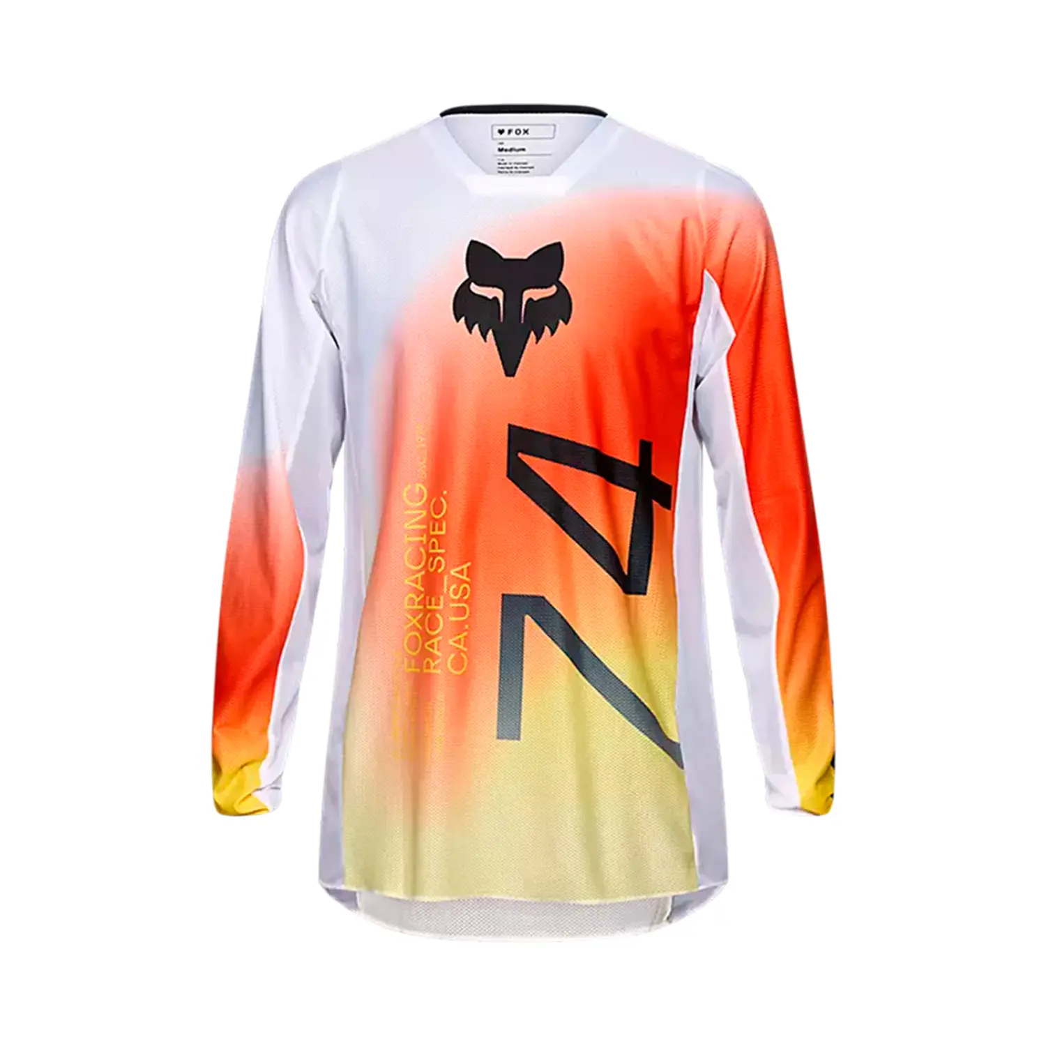 white - Fox Racing Motos 180 Air Haze Jersey
