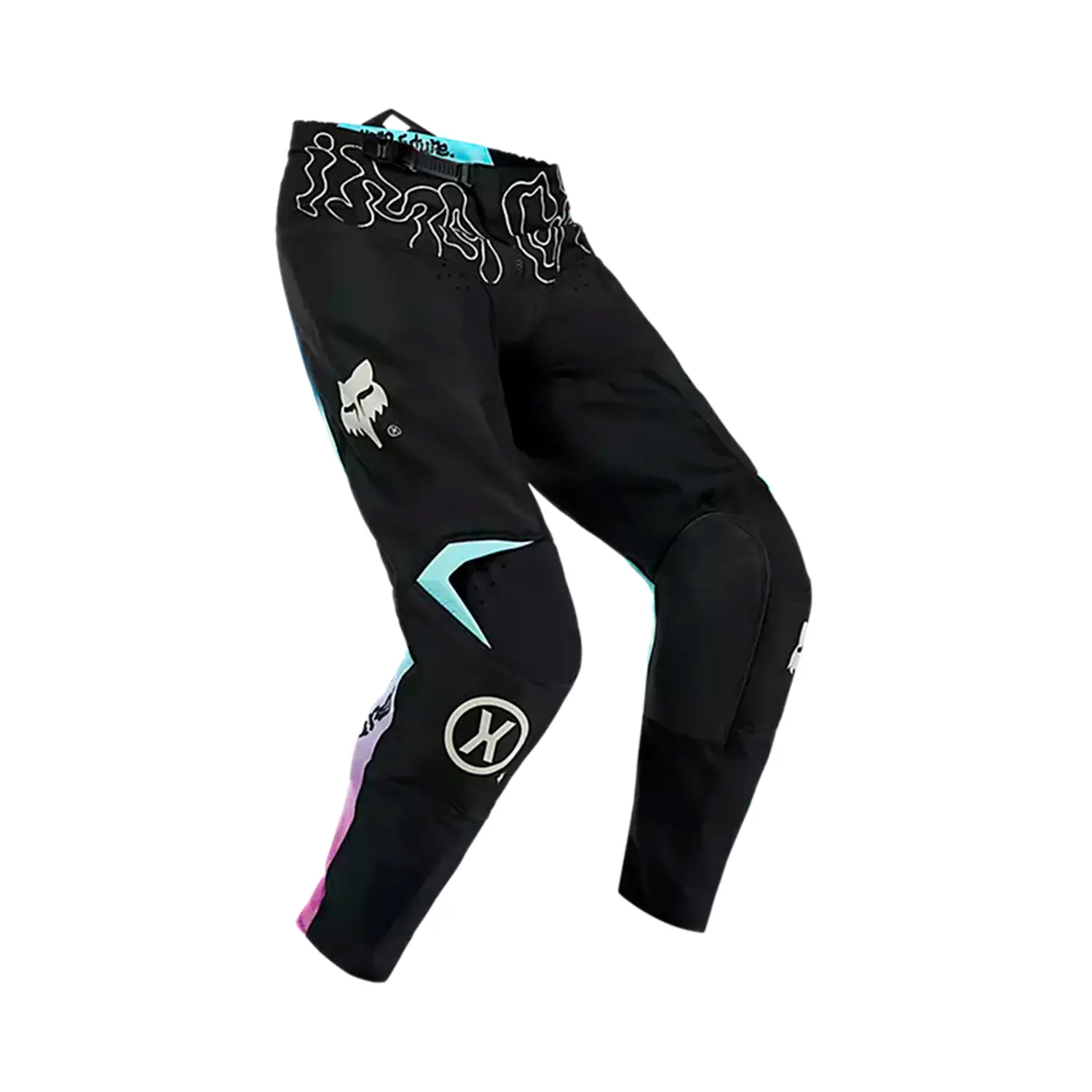 black - Fox Racing Motos 180 Hello Future Pant