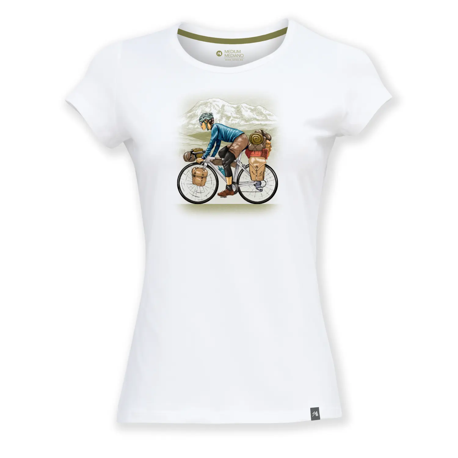 blanco - Tatoo TBike Mujer Packing Chimborazo