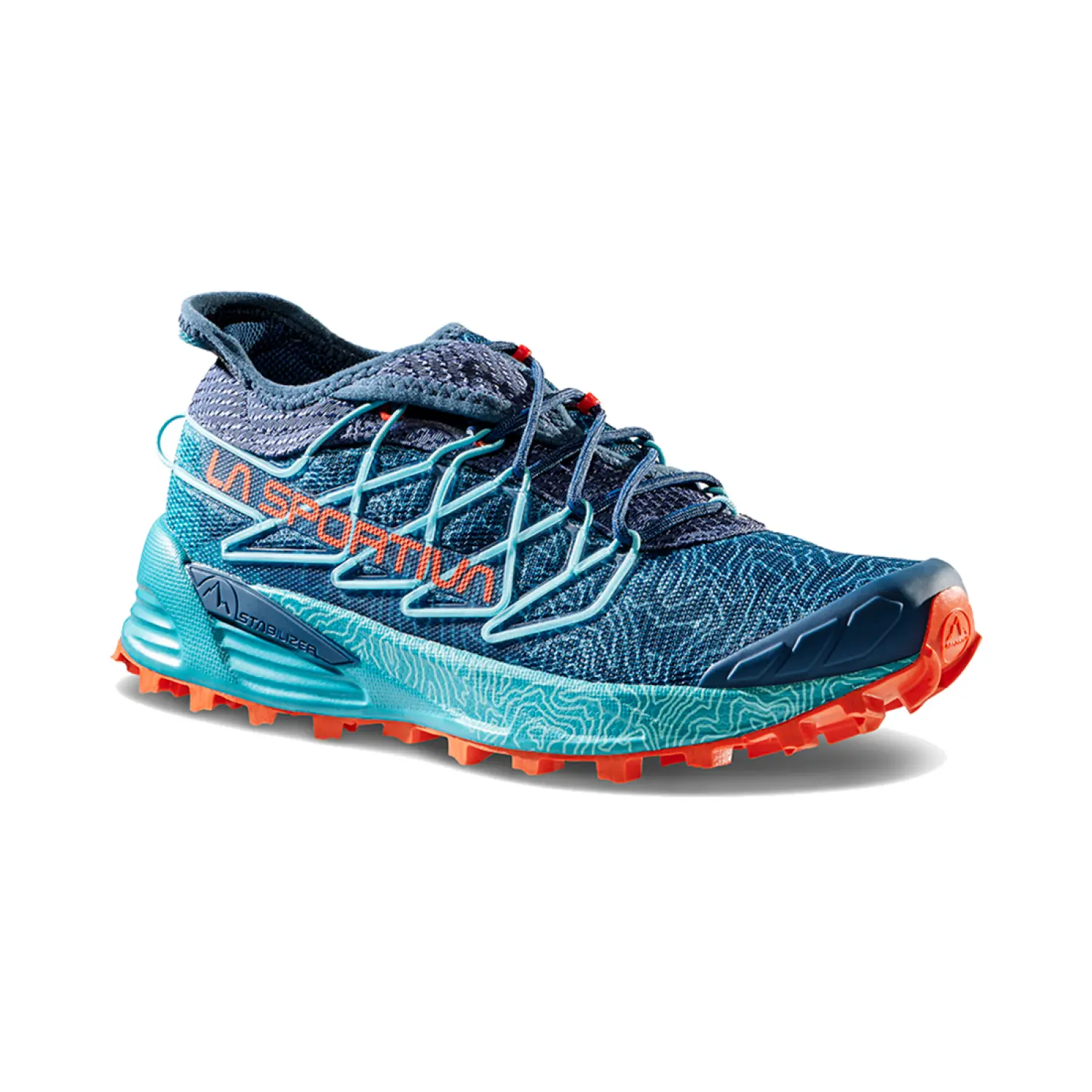 storm blue/cherry tomato - La Sportiva Mutant Woman