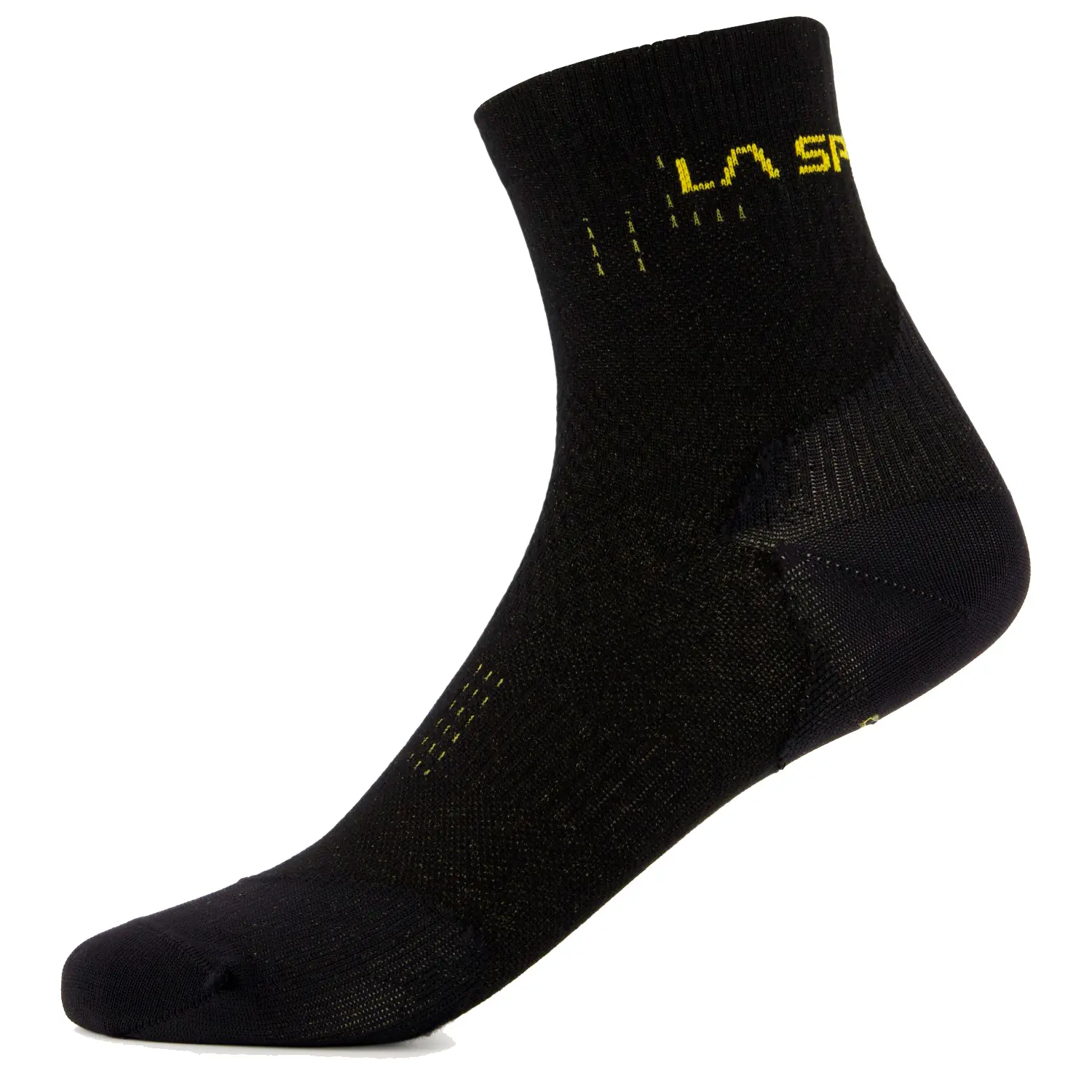 black/yellow - La Sportiva Sprint Trail Socks
