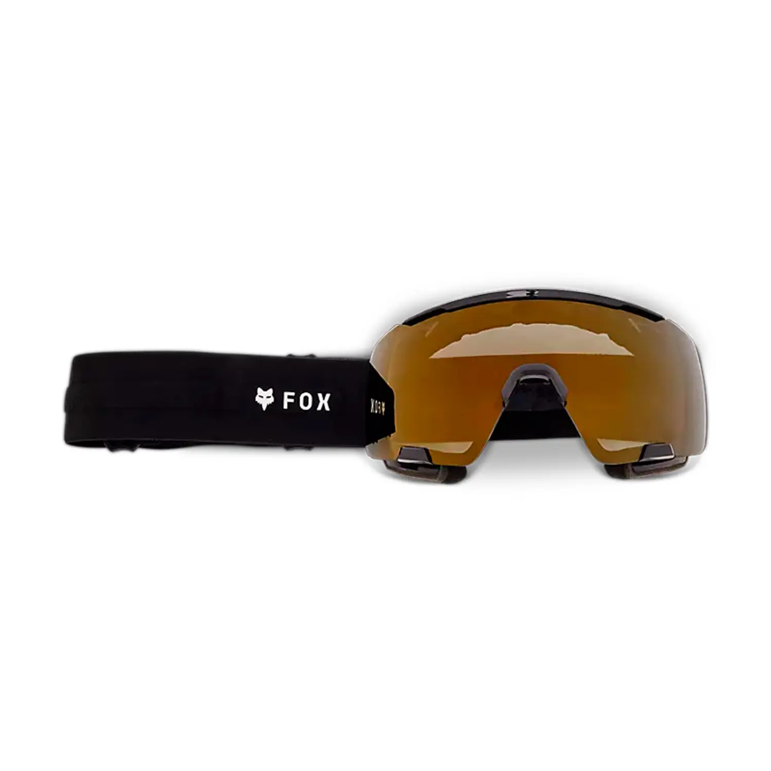 black/gold - Fox Racing Purevue Black/Mirror