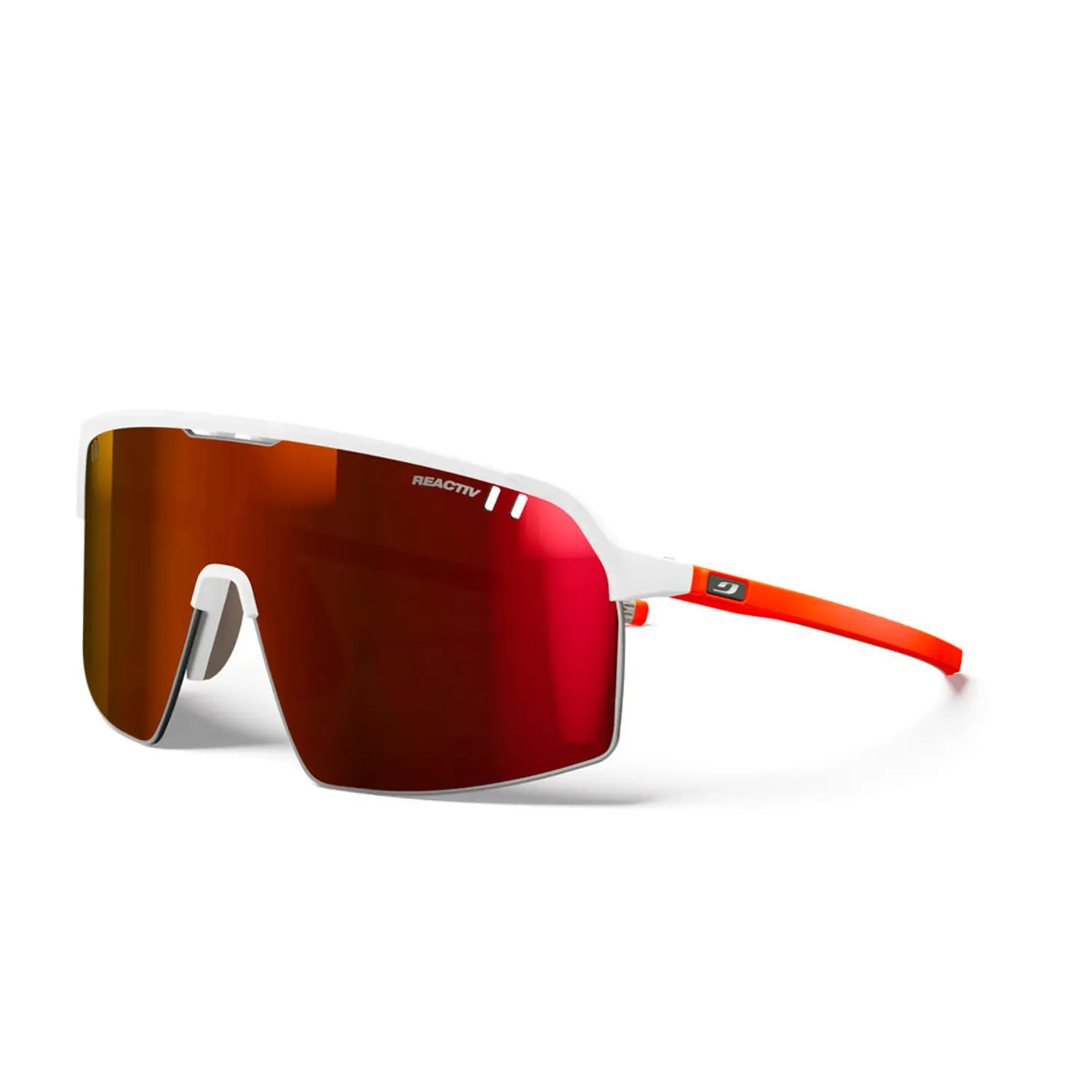 white / fluorescent orange - Julbo Intensity Reactiv