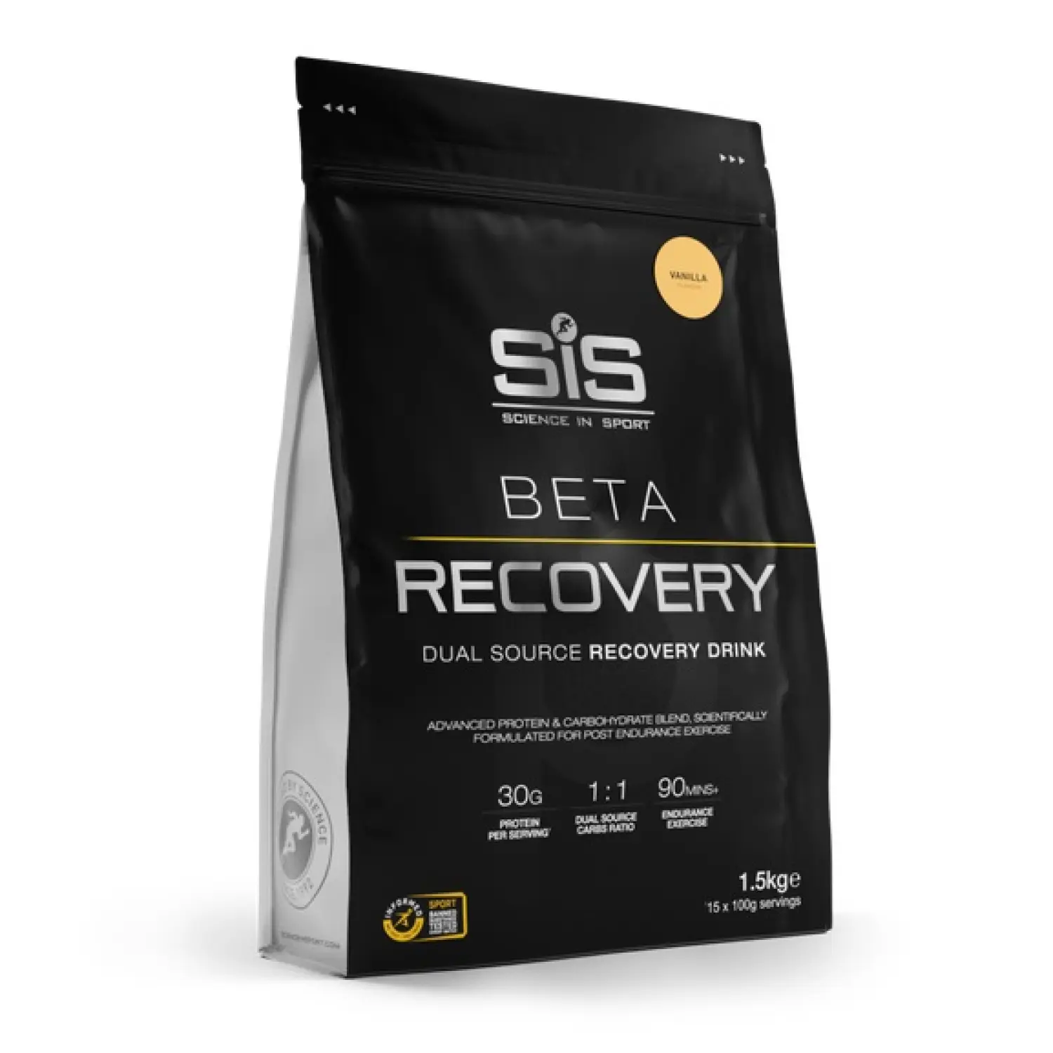vanilla - Science in Sport Beta Recovery 1.5 kg