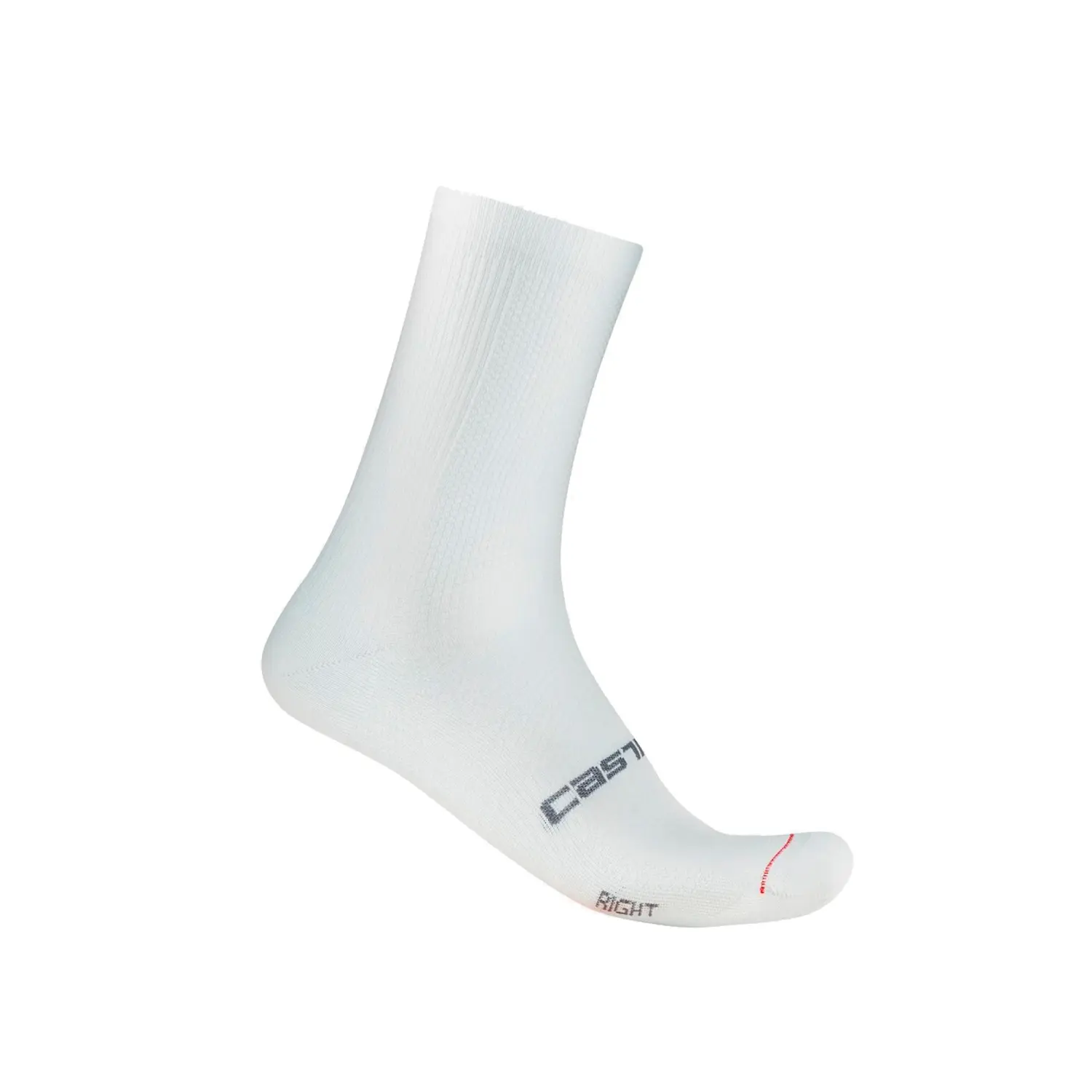 white - Castelli Espresso 18 Sock Unisex