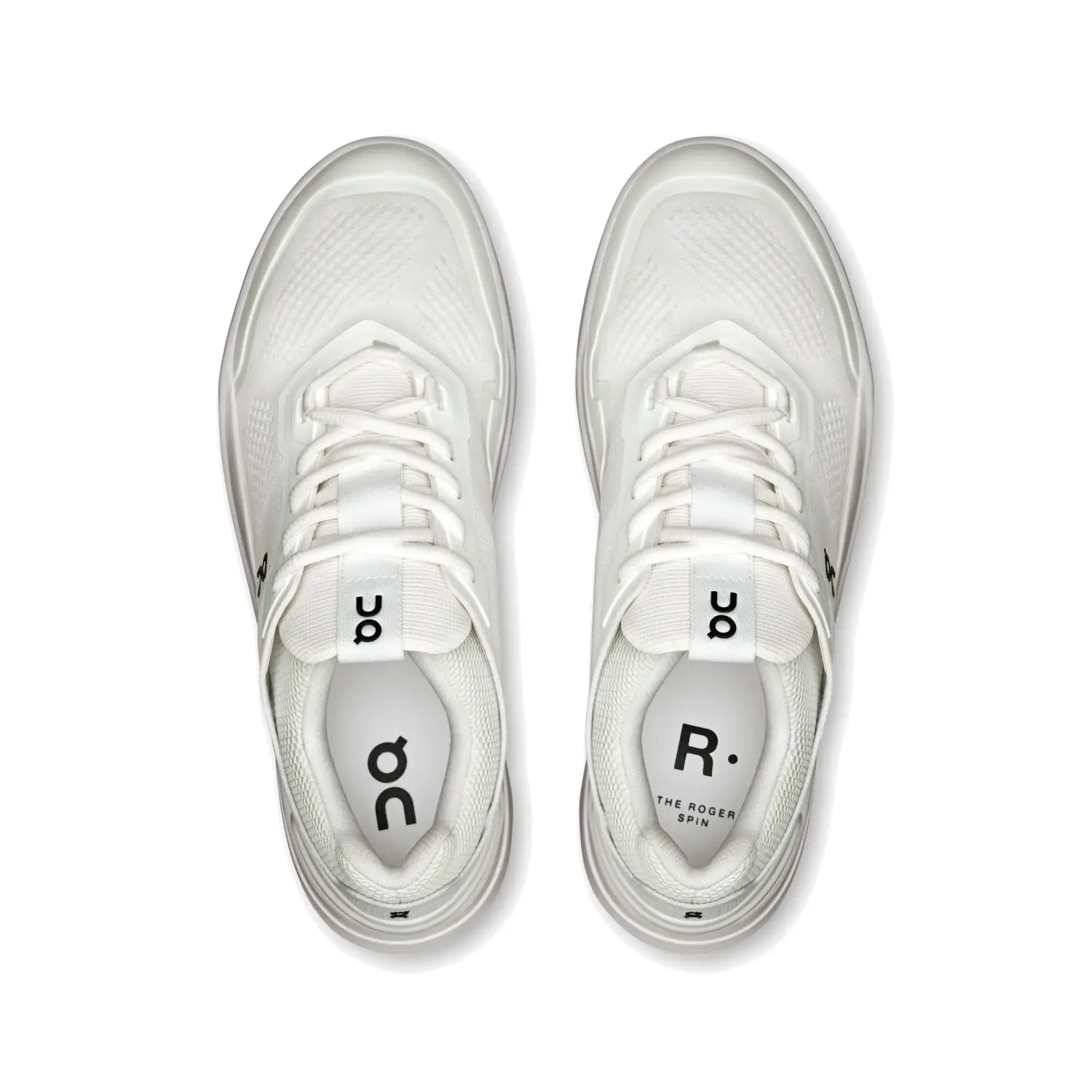 white | black - On Running THE ROGER Spin W's