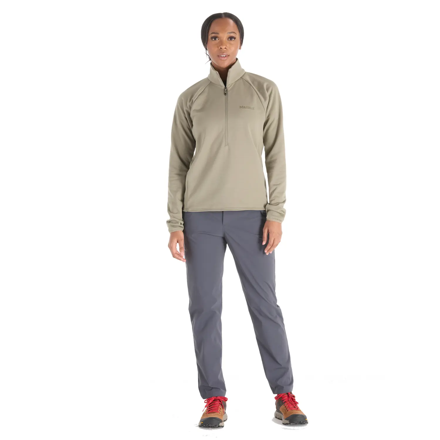 vetiver - Marmot Wm's Leconte Fleece 1/2 Zip
