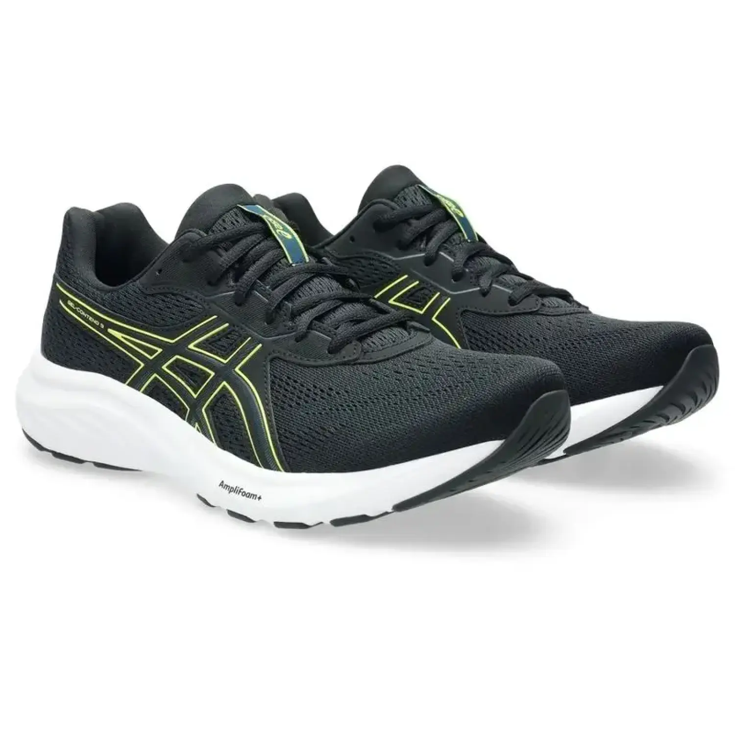 black/citron - Asics Gel-Contend 9 M's