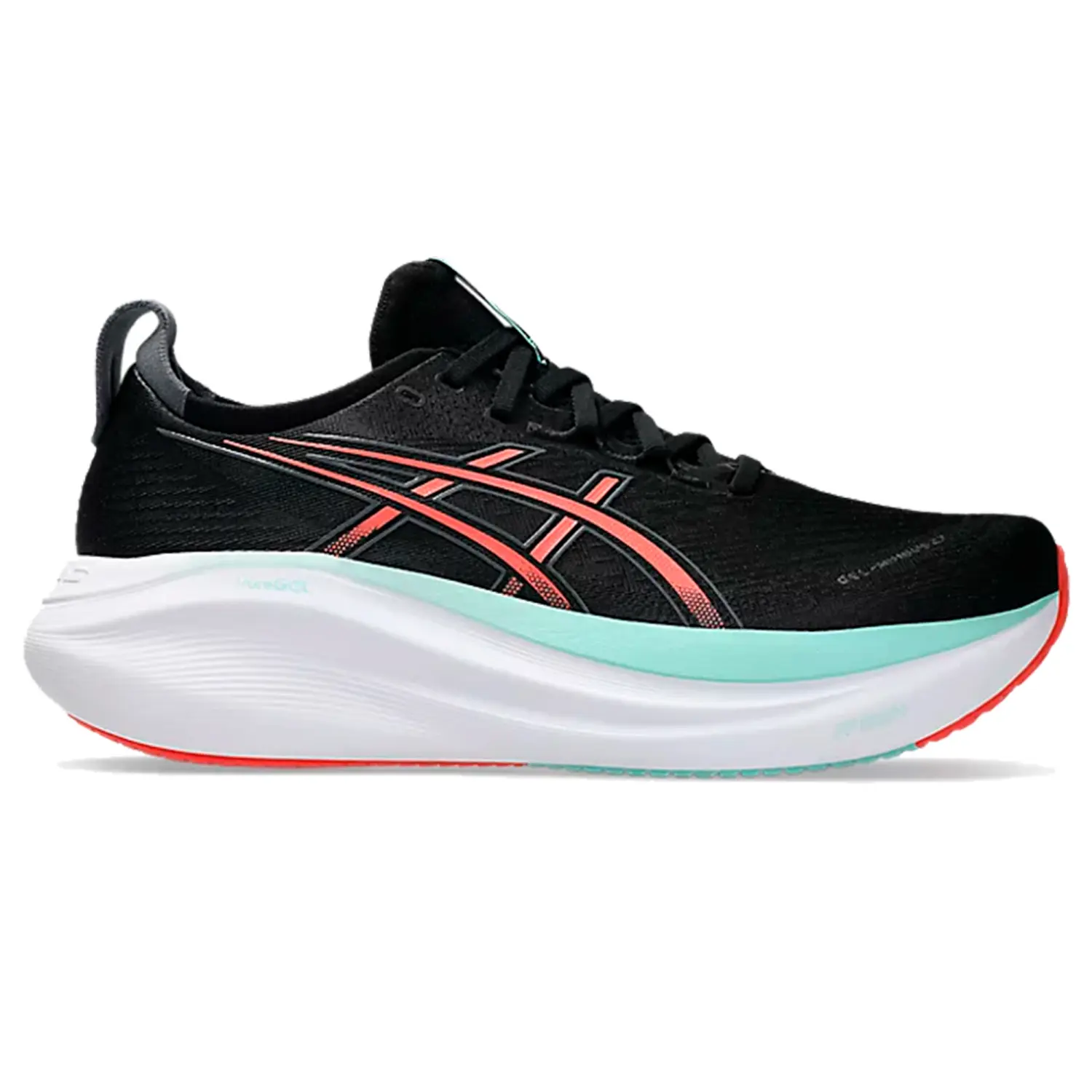 black/coral reef - Asics Gel-Nimbus 27 M's