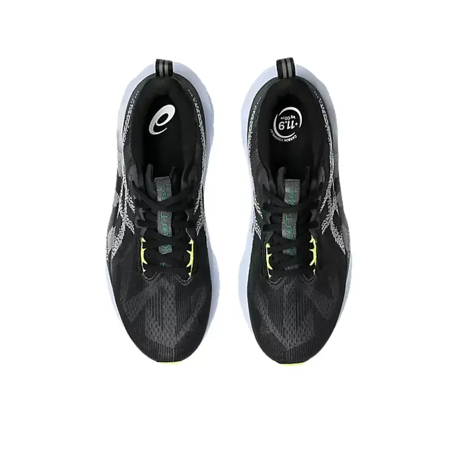 black/blue fade - Asics Novablast 5 M's