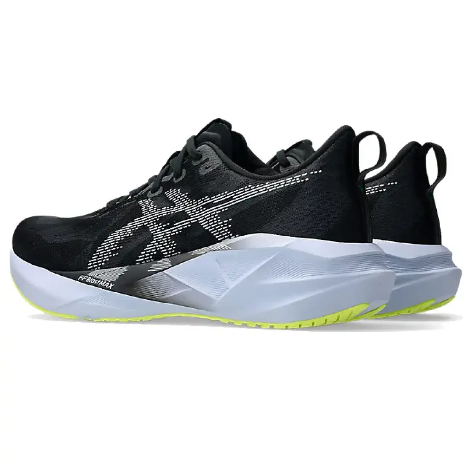 black/blue fade - Asics Novablast 5 M's