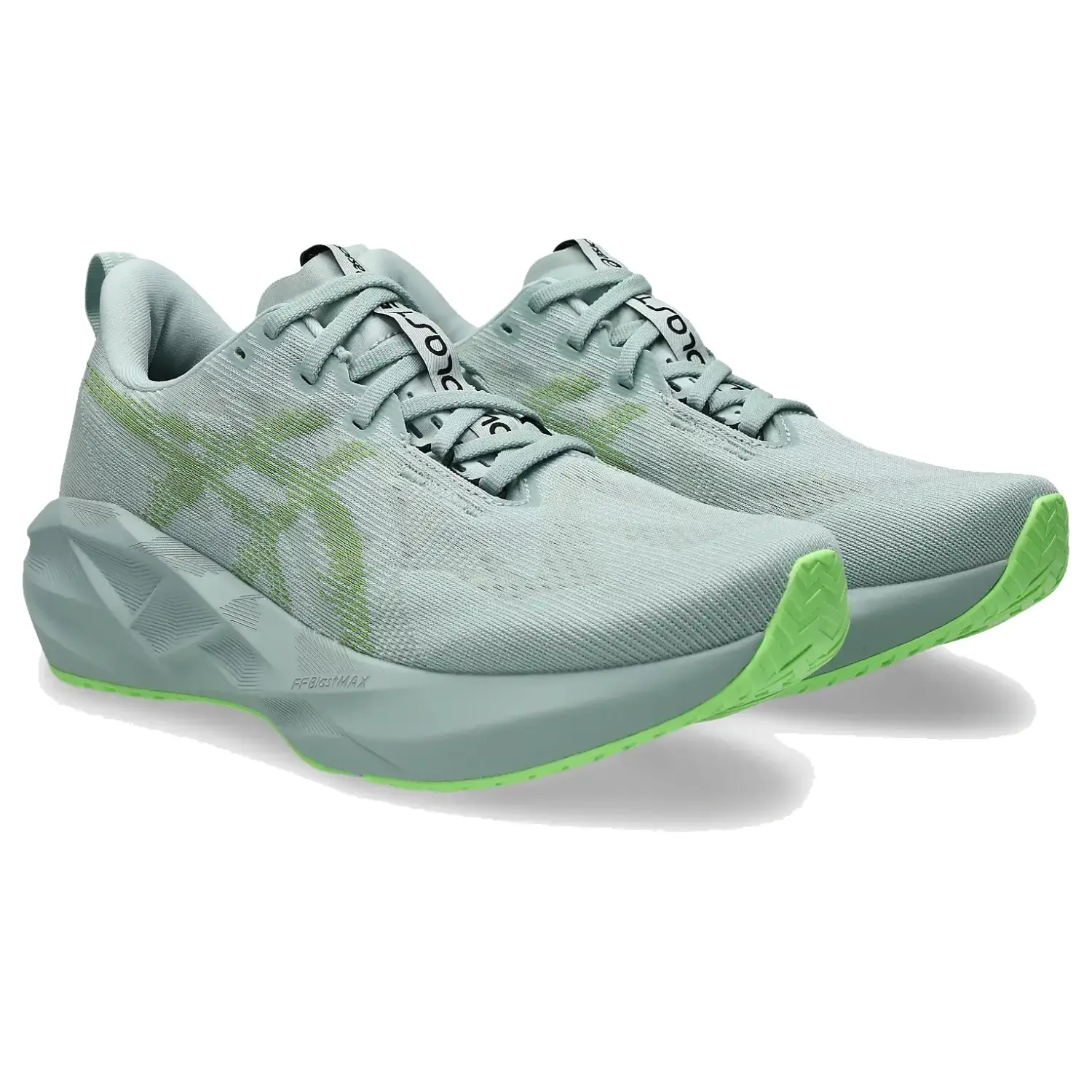 cold moss/light orange - Asics Novablast 5 M's