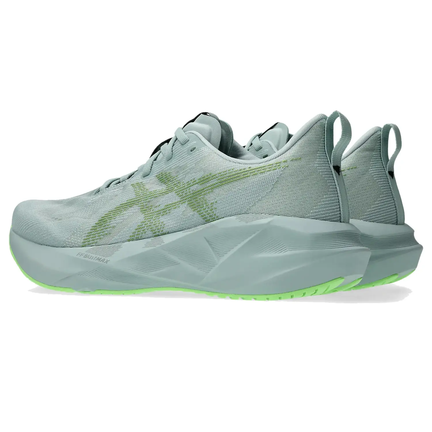 cold moss/light orange - Asics Novablast 5 M's