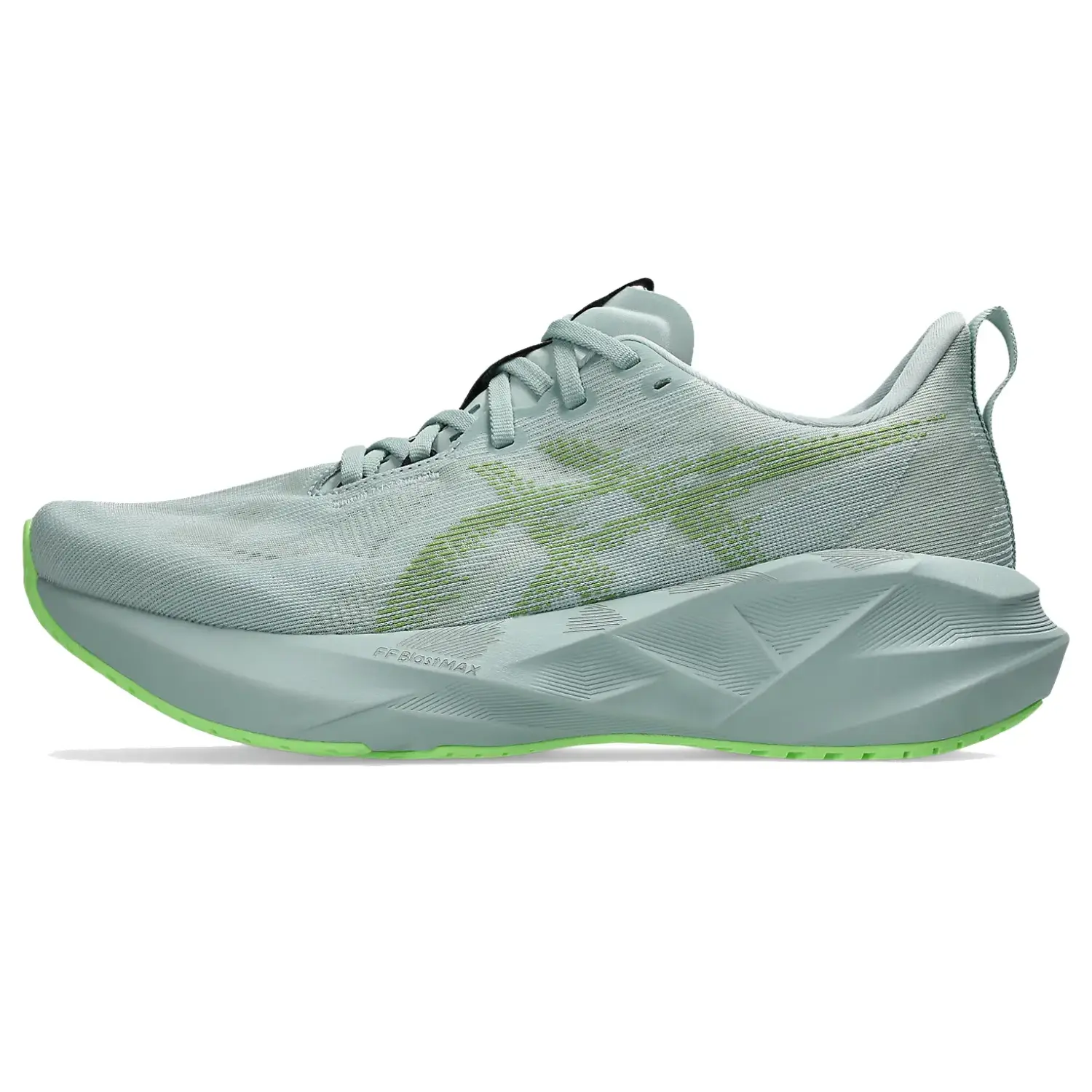 cold moss/light orange - Asics Novablast 5 M's