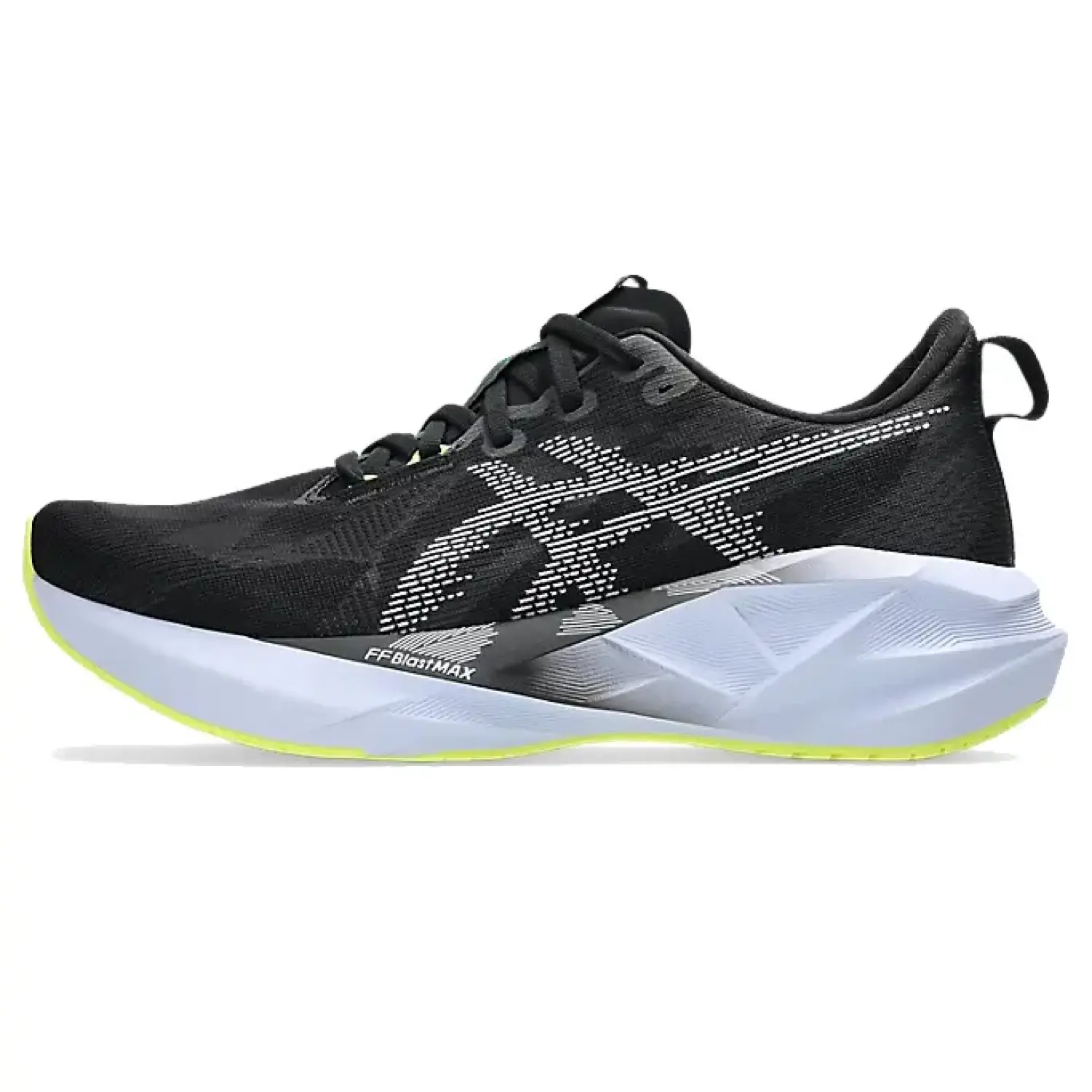 black/blue fade - Asics Novablast 5 M's