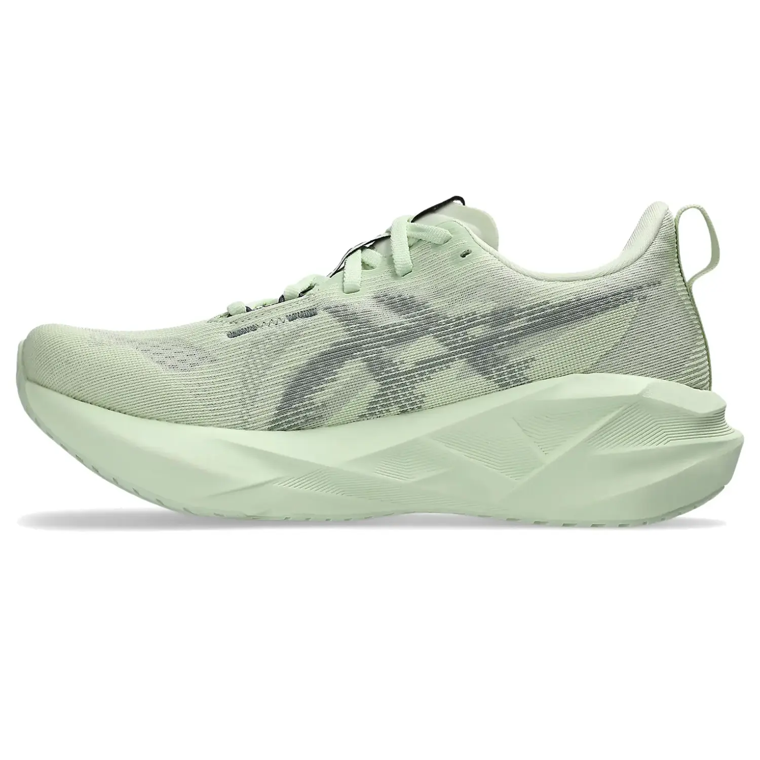 whisper green/monument blue - Asics Novablast 5 W's