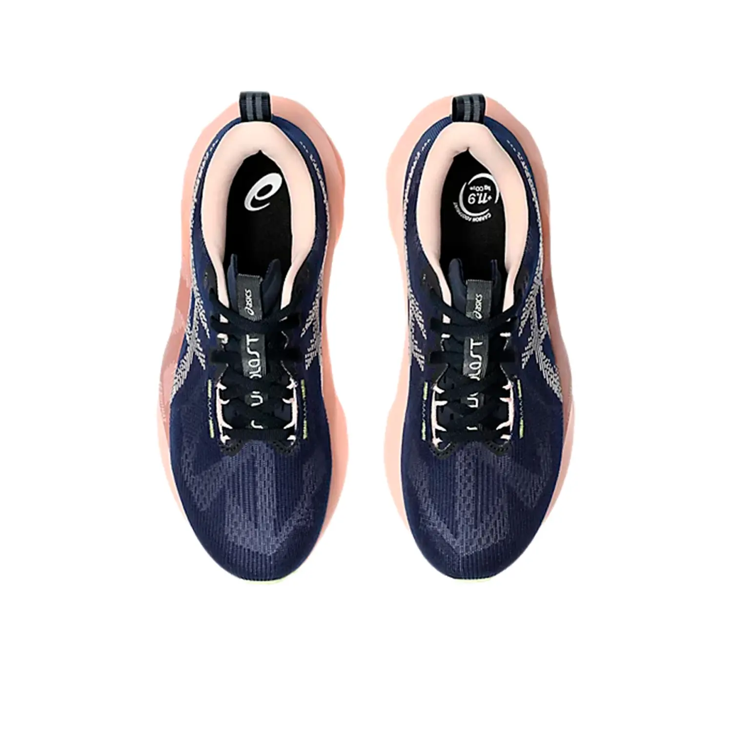 midnight/breeze - Asics Novablast 5 W's