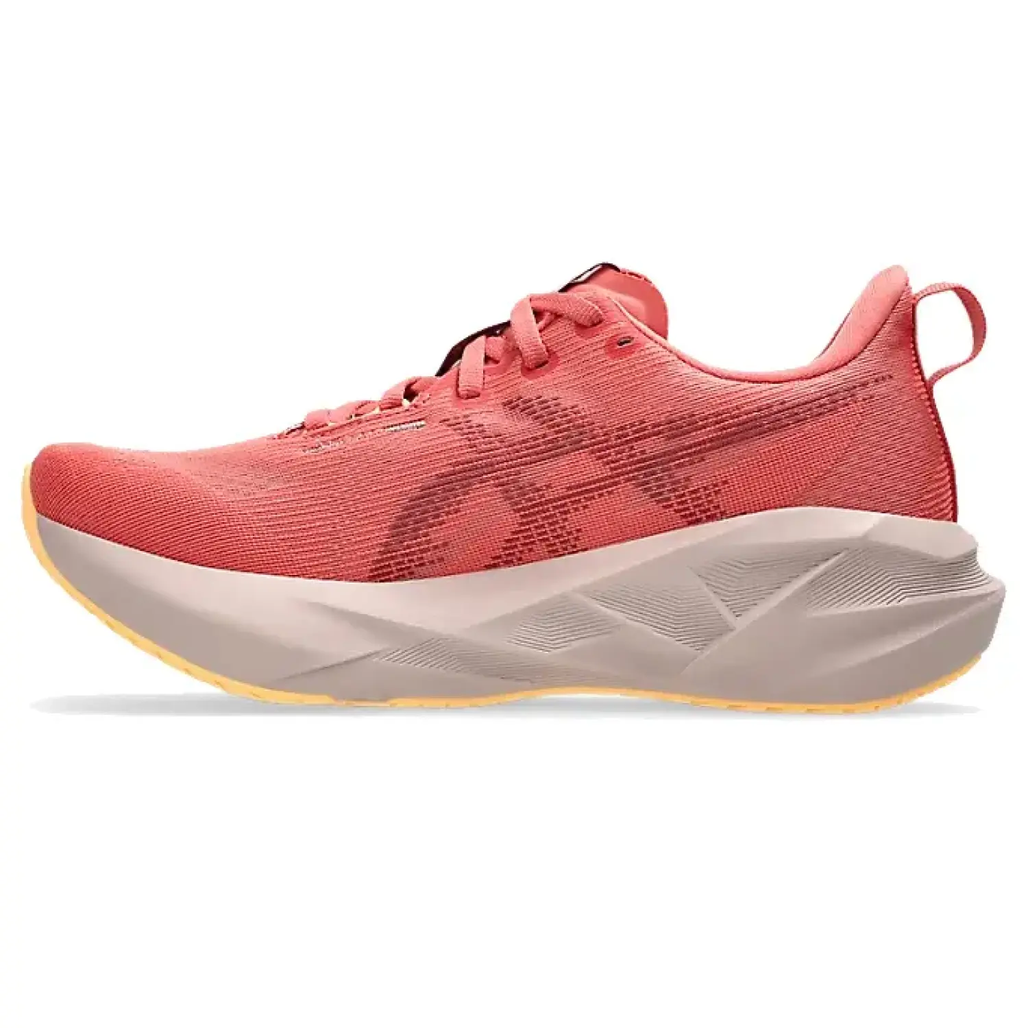 dark pink clay/rubble red - Asics Novablast 5 W's