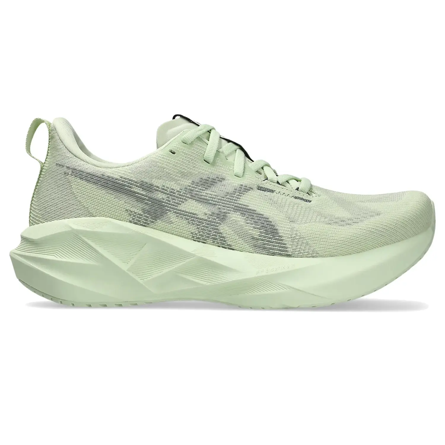 whisper green/monument blue - Asics Novablast 5 W's