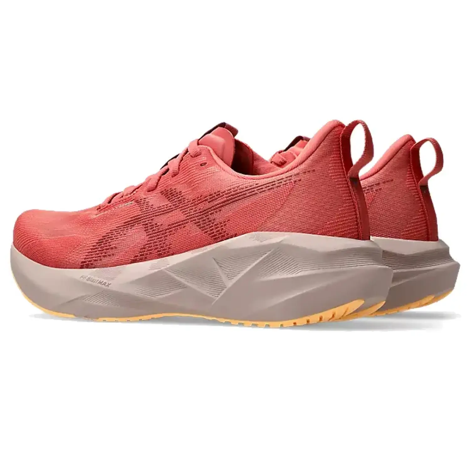 dark pink clay/rubble red - Asics Novablast 5 W's