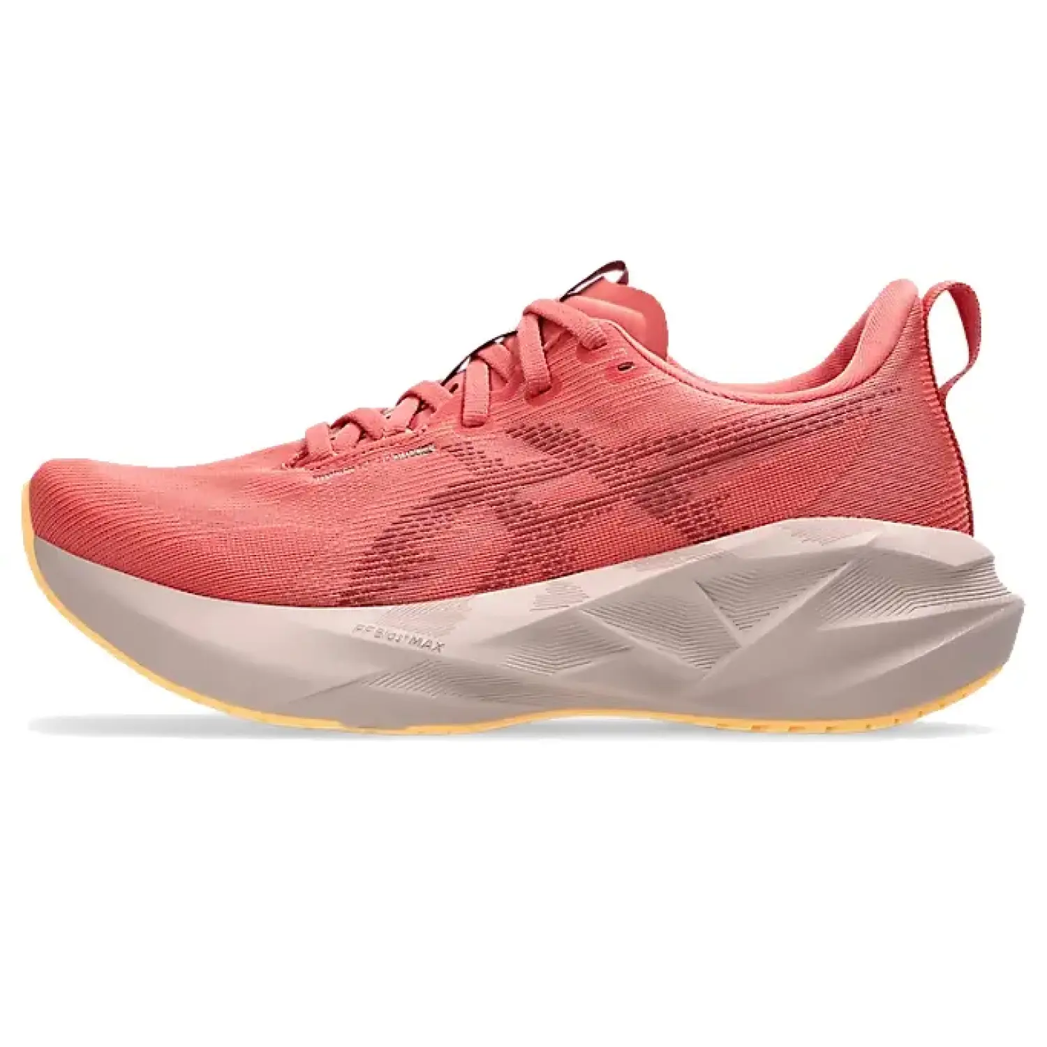 dark pink clay/rubble red - Asics Novablast 5 W's