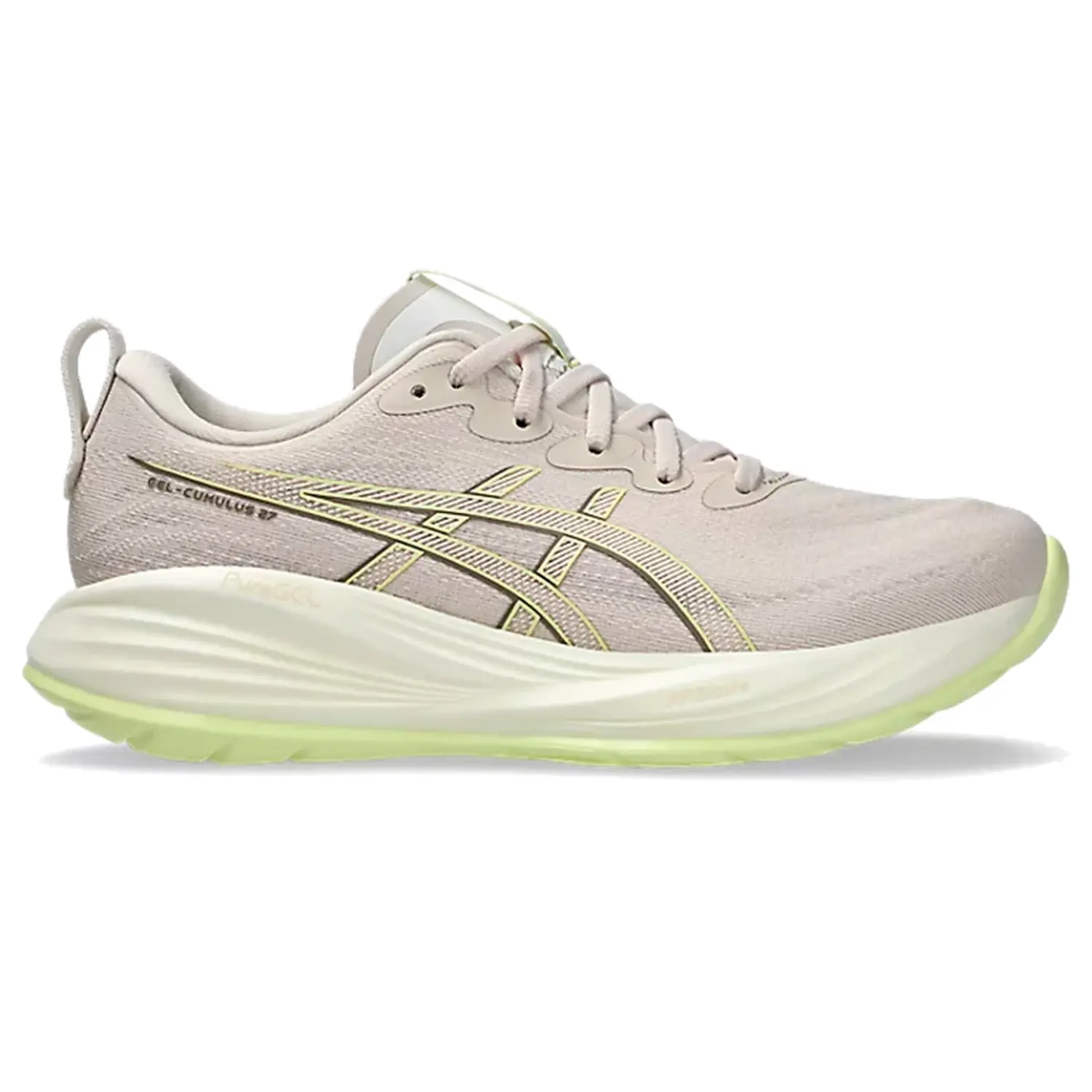 mineral beige/huddle yellow - Asics Gel-Cumulus 27 W's
