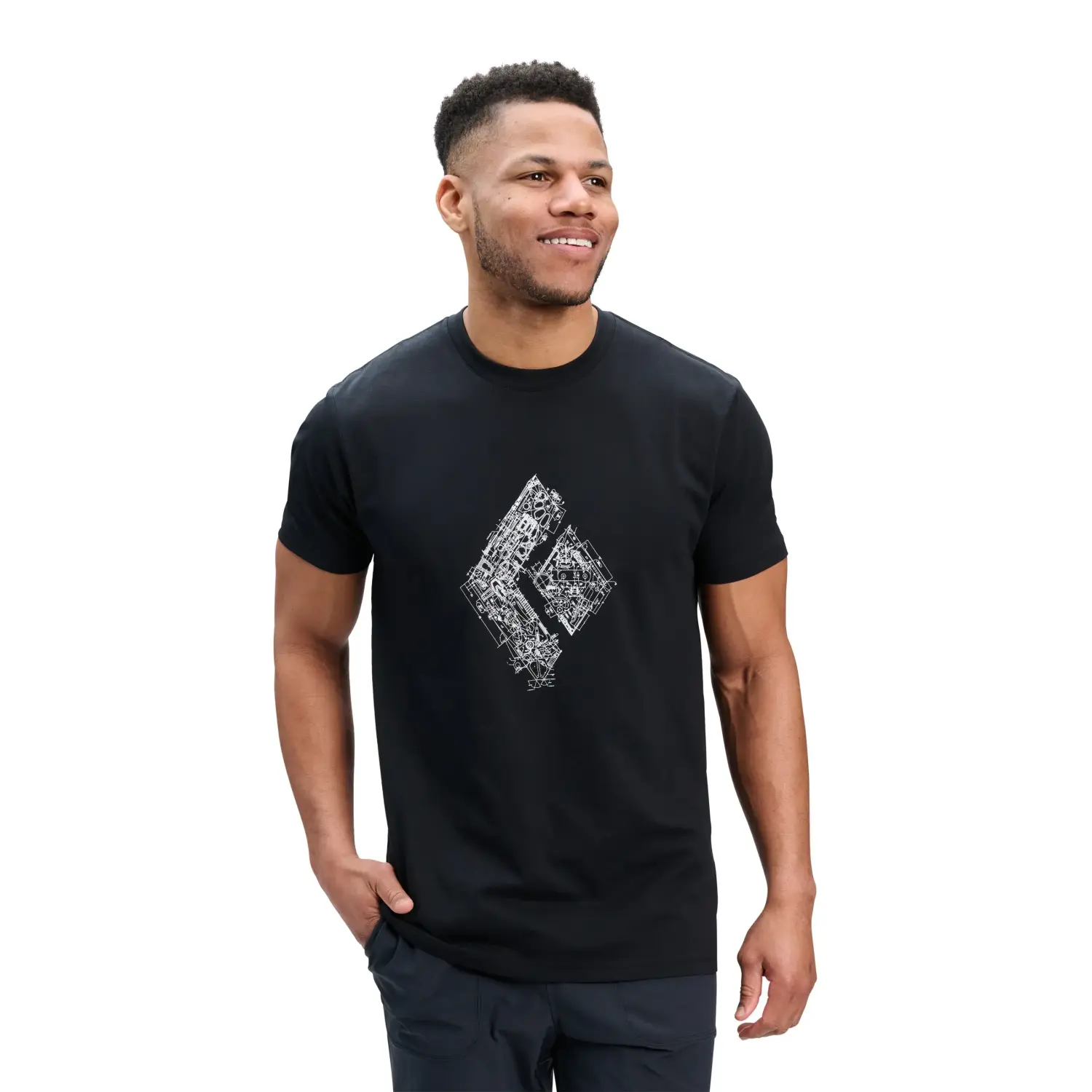  - Black Diamond M Engineered Diamond Ss Tee