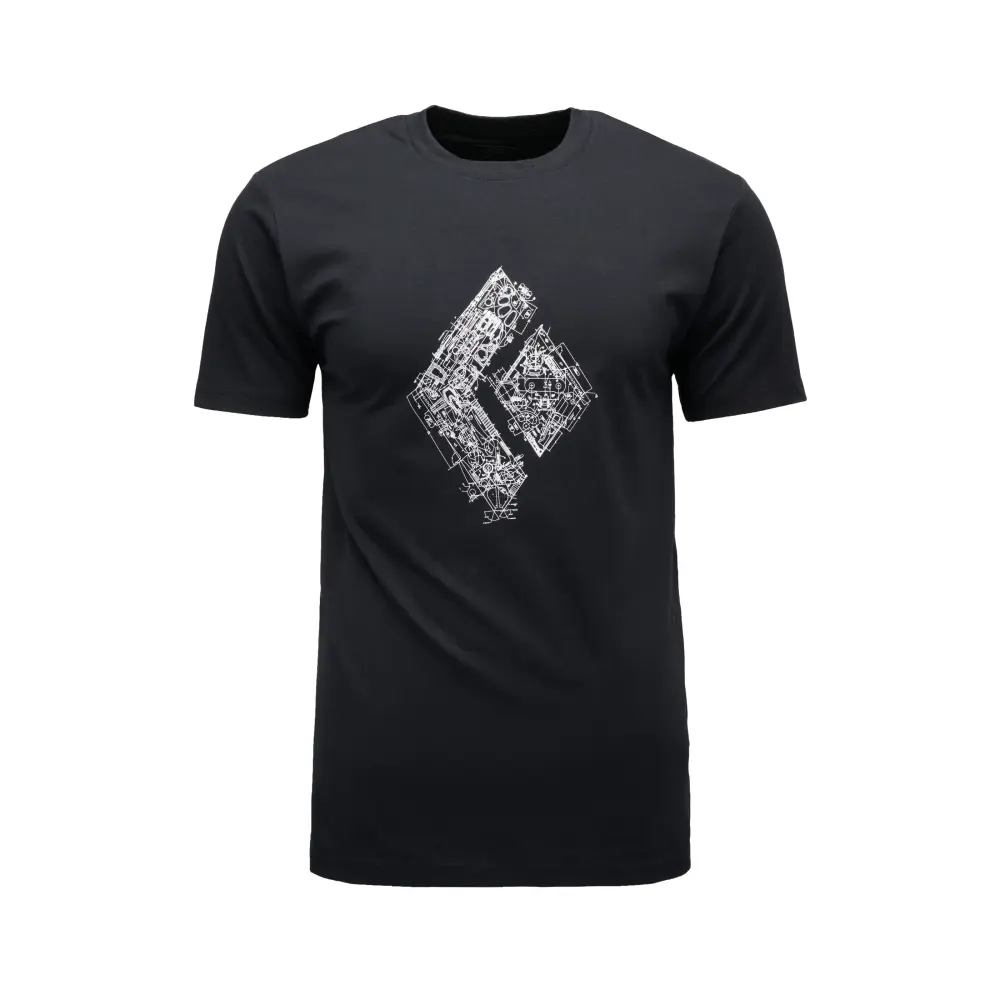 Black Diamond M Engineered Diamond Ss Tee