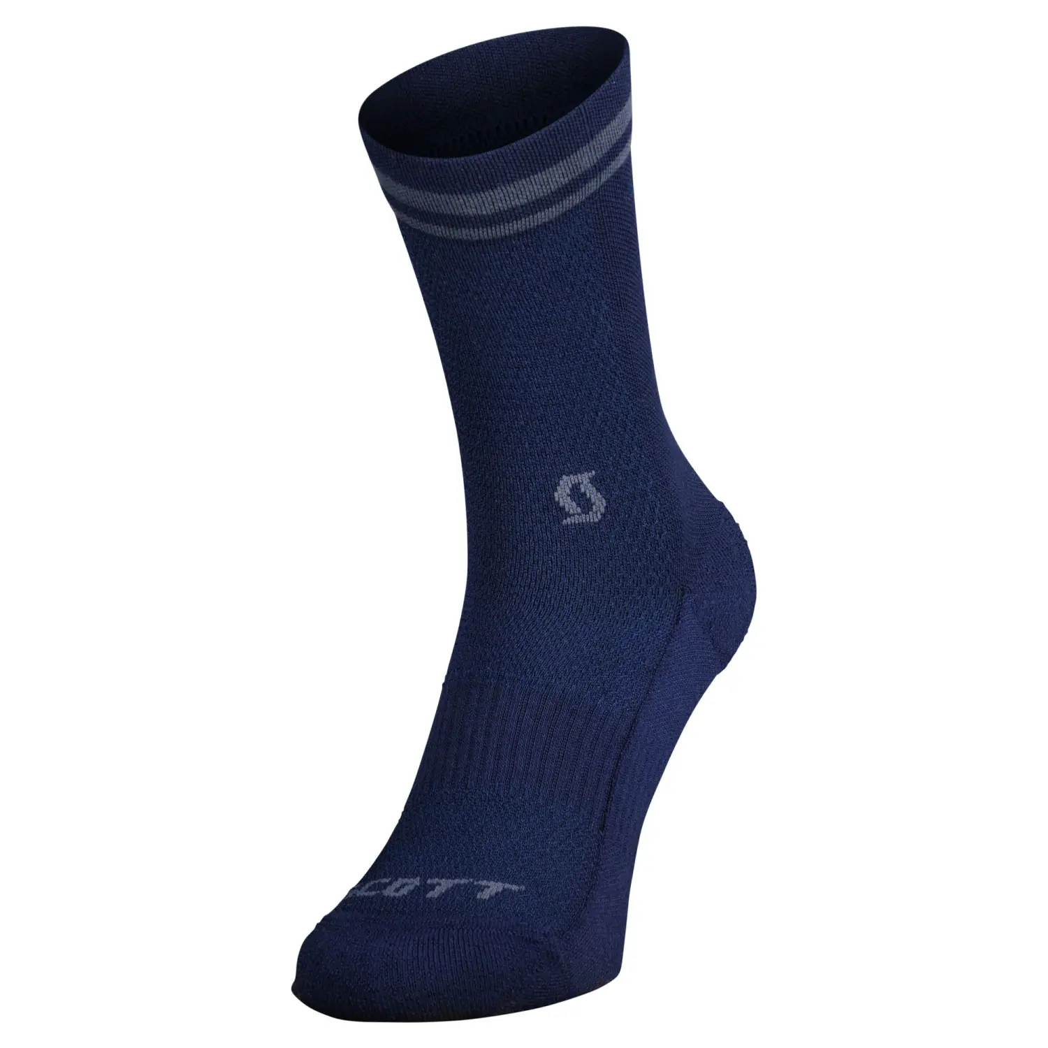 dark blue/metal blue - Scott Merino Crew Sock