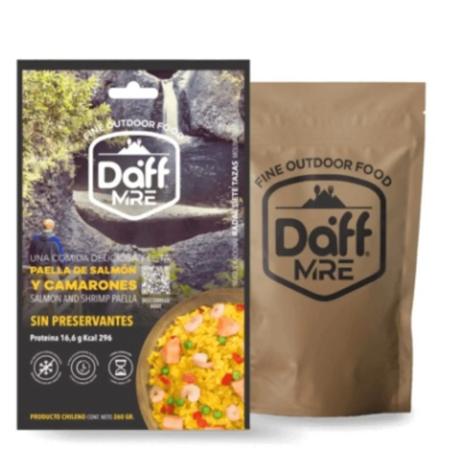  - Daff Paella de salmon y camarones