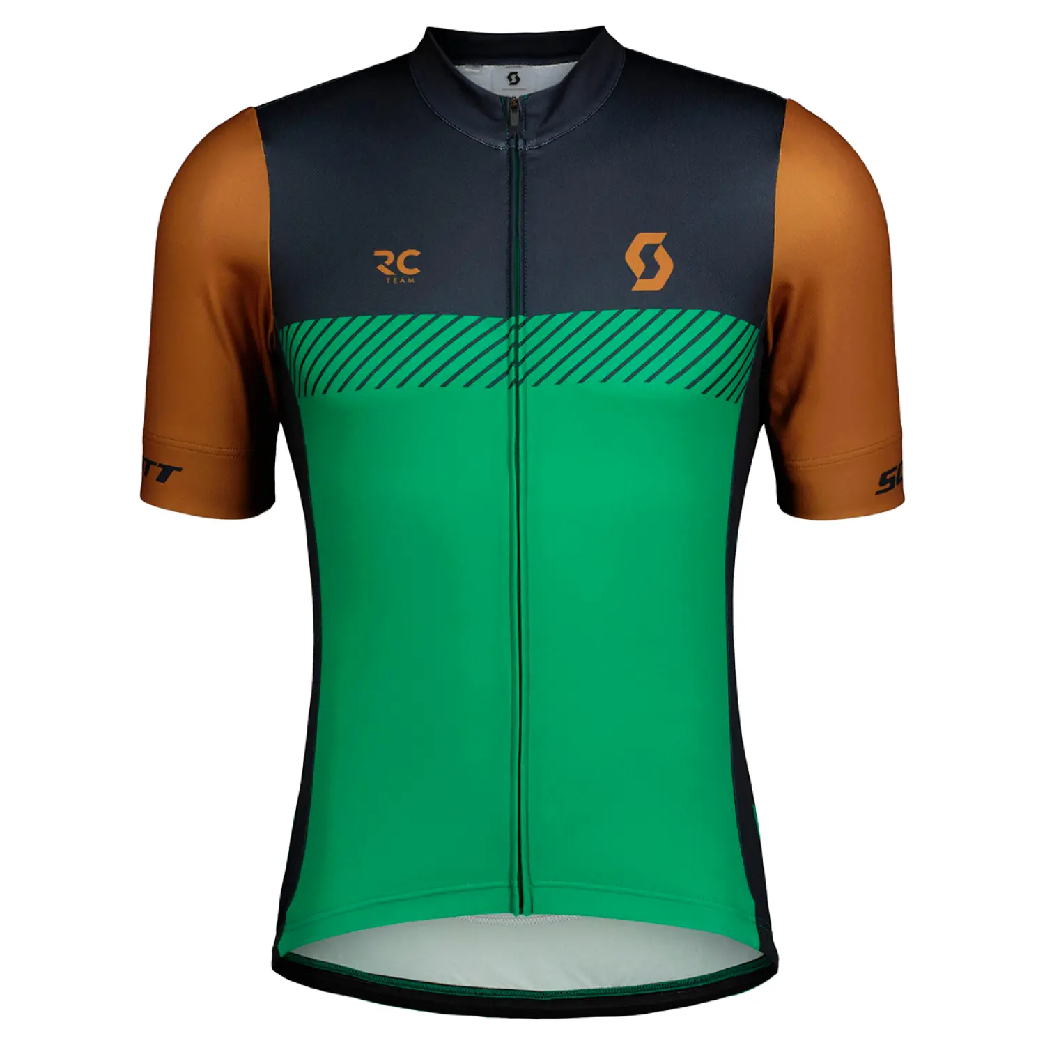 bread brown/amazon green - Scott Jersey M's RC Team SS