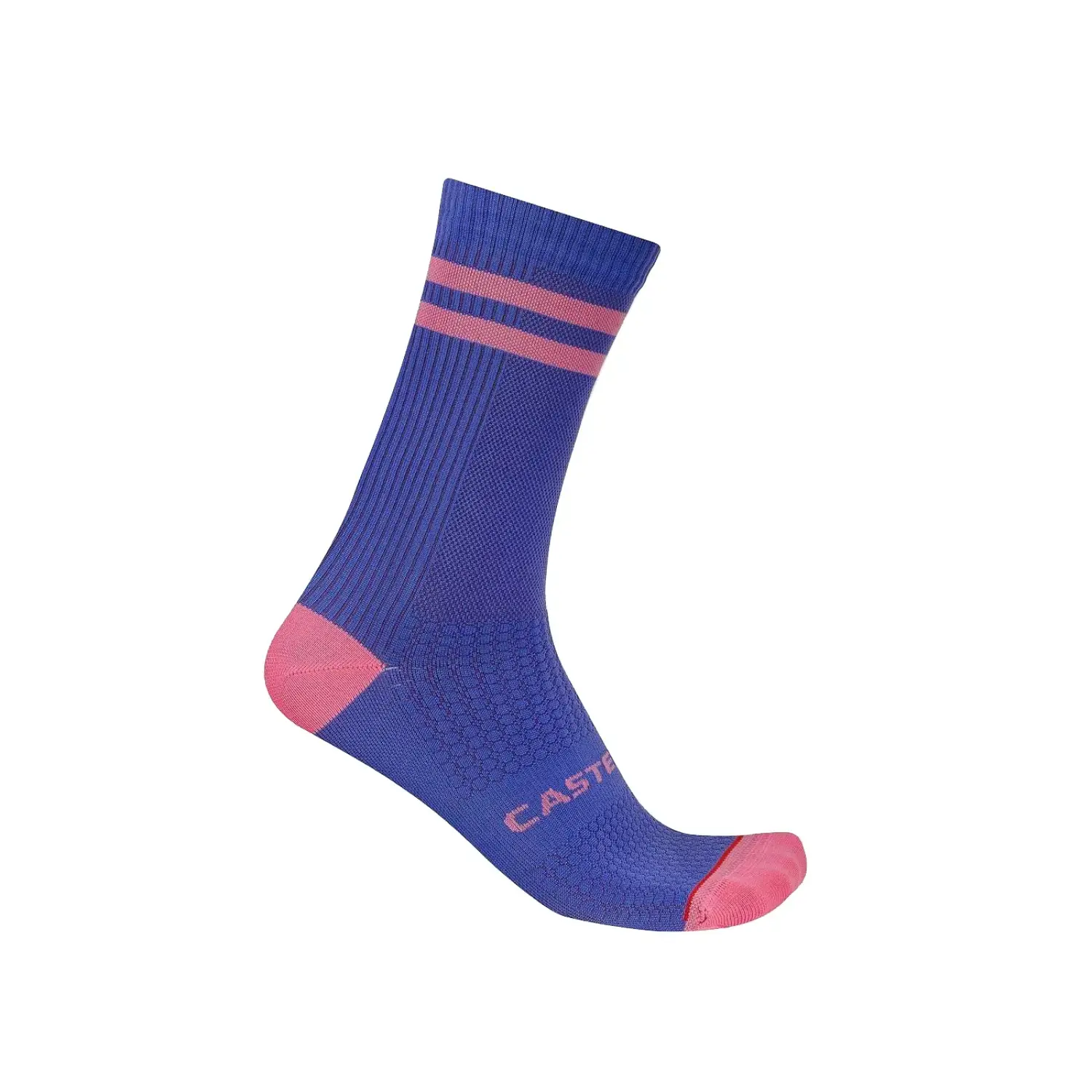 ultraviolet/rosa giro - Castelli Originale 18 Sock