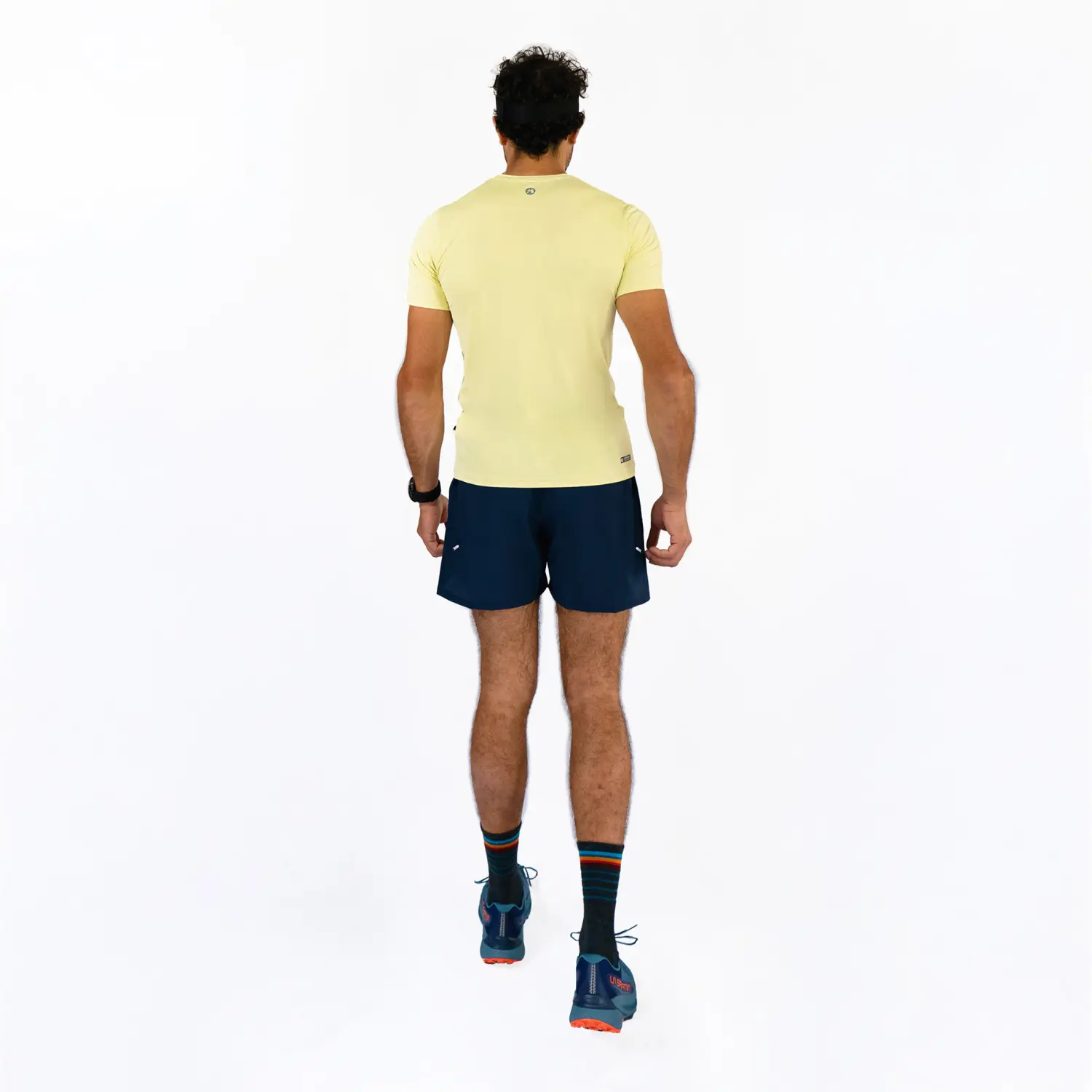 navy - Tatoo Short Slate Hombre