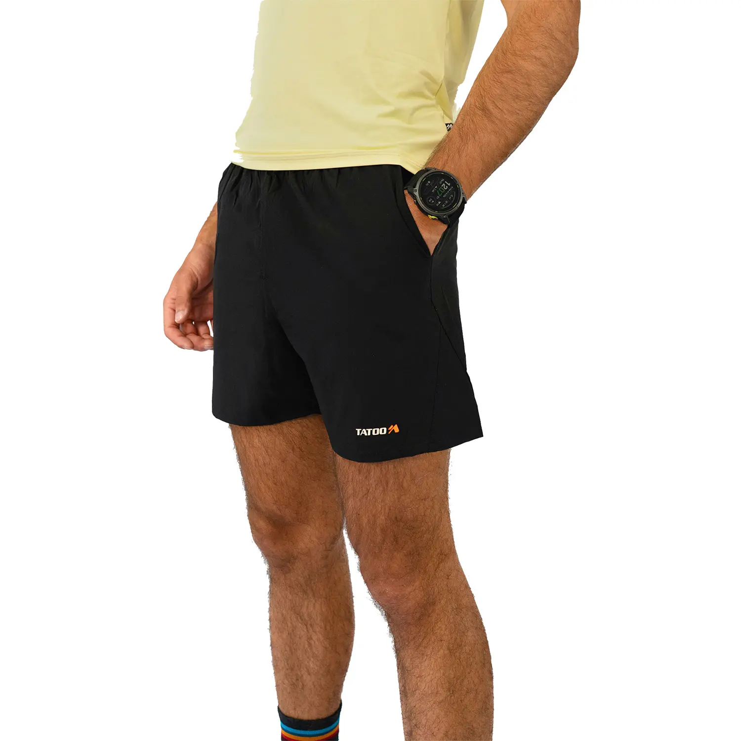 black - Tatoo Short Sprint Hombre