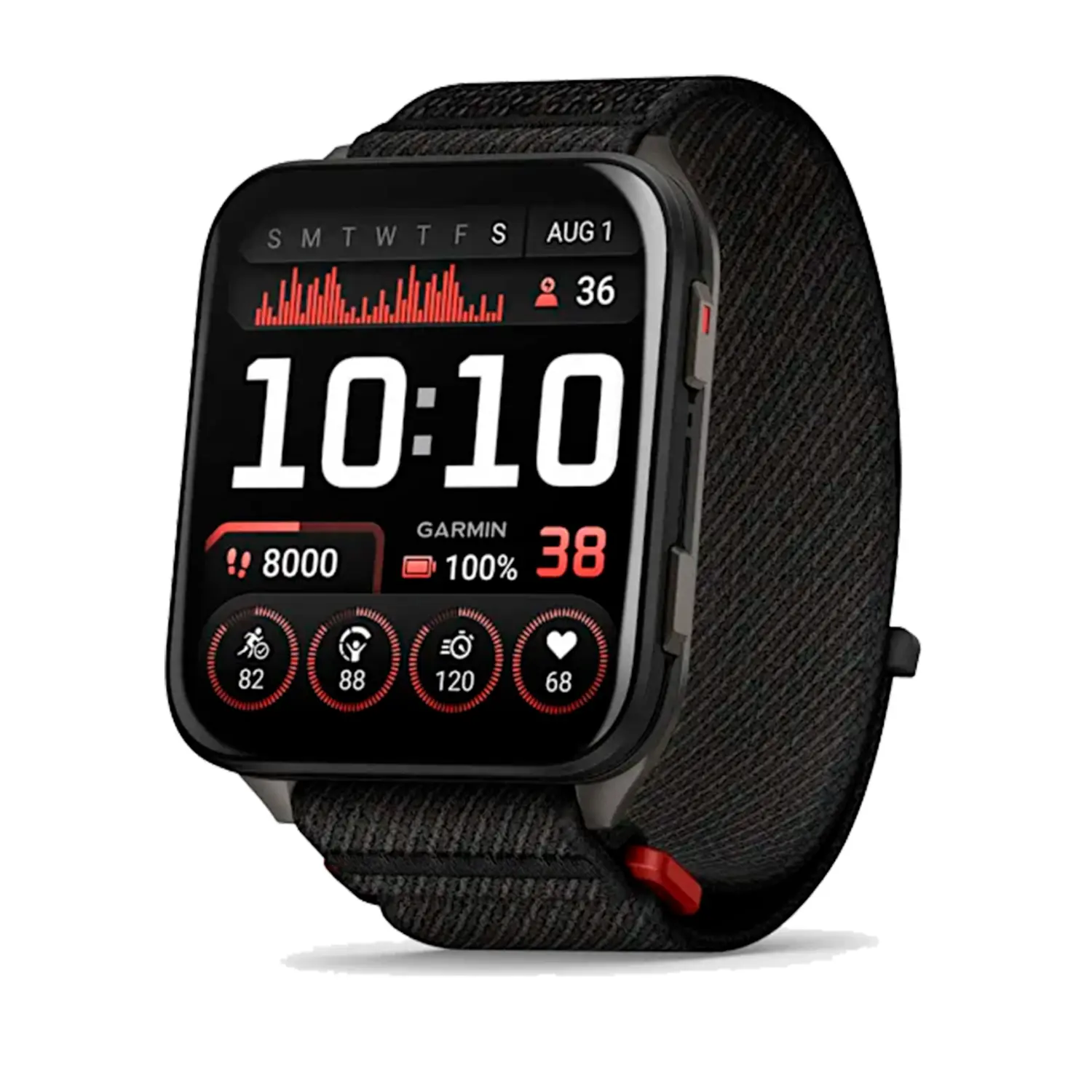 black with slate titanium - Garmin Venu X1
