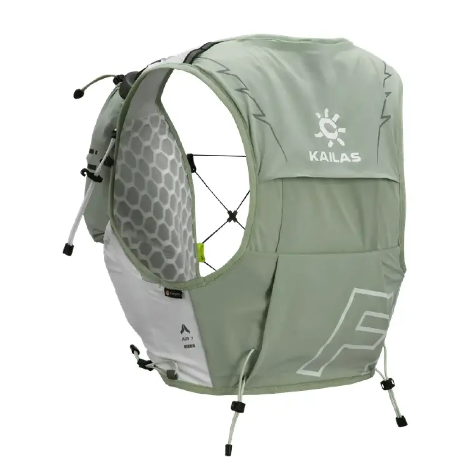 green porcelain - Kailas FUGA AIR 7 Ⅳ Trail Running Vest Pack Women's