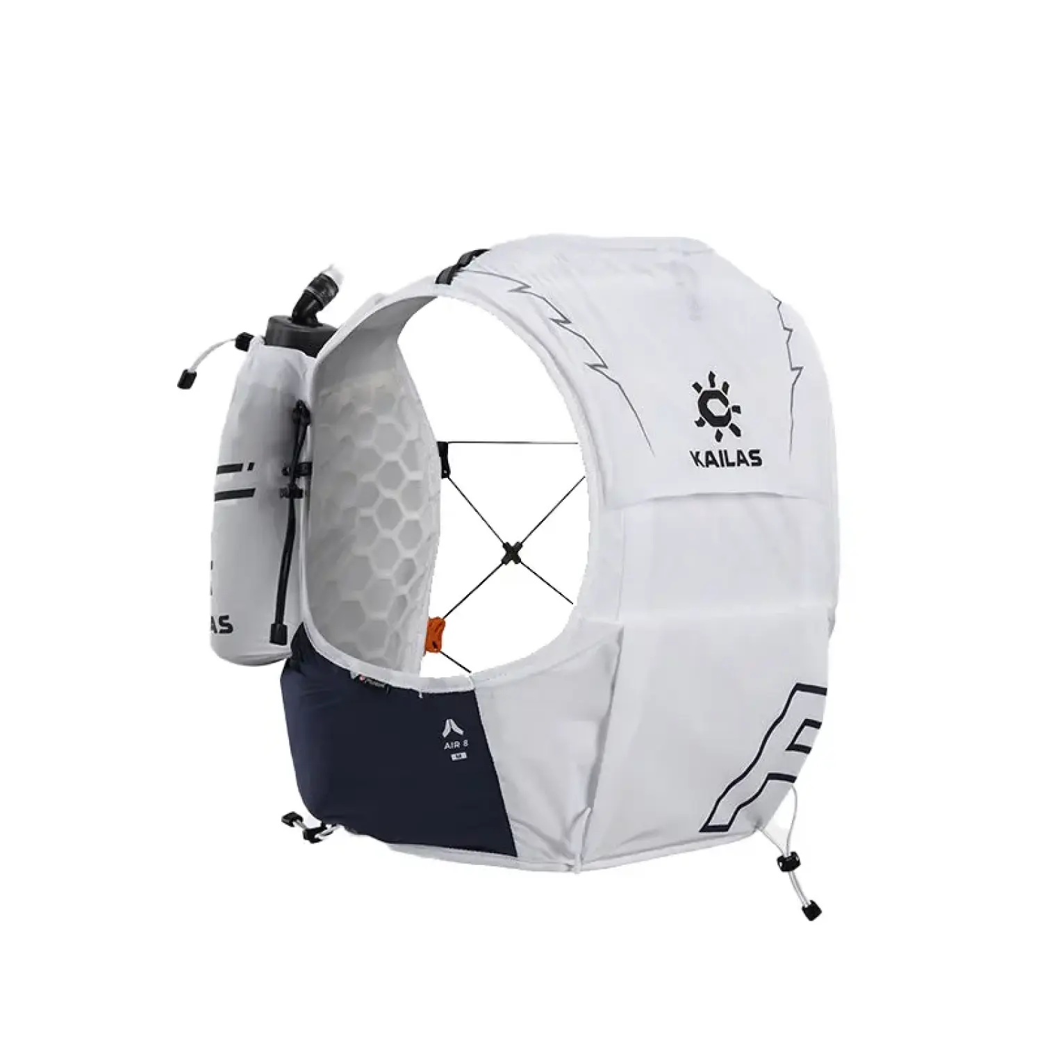 white - Kailas FUGA AIR 8 Ⅳ Trail Running Vest Pack