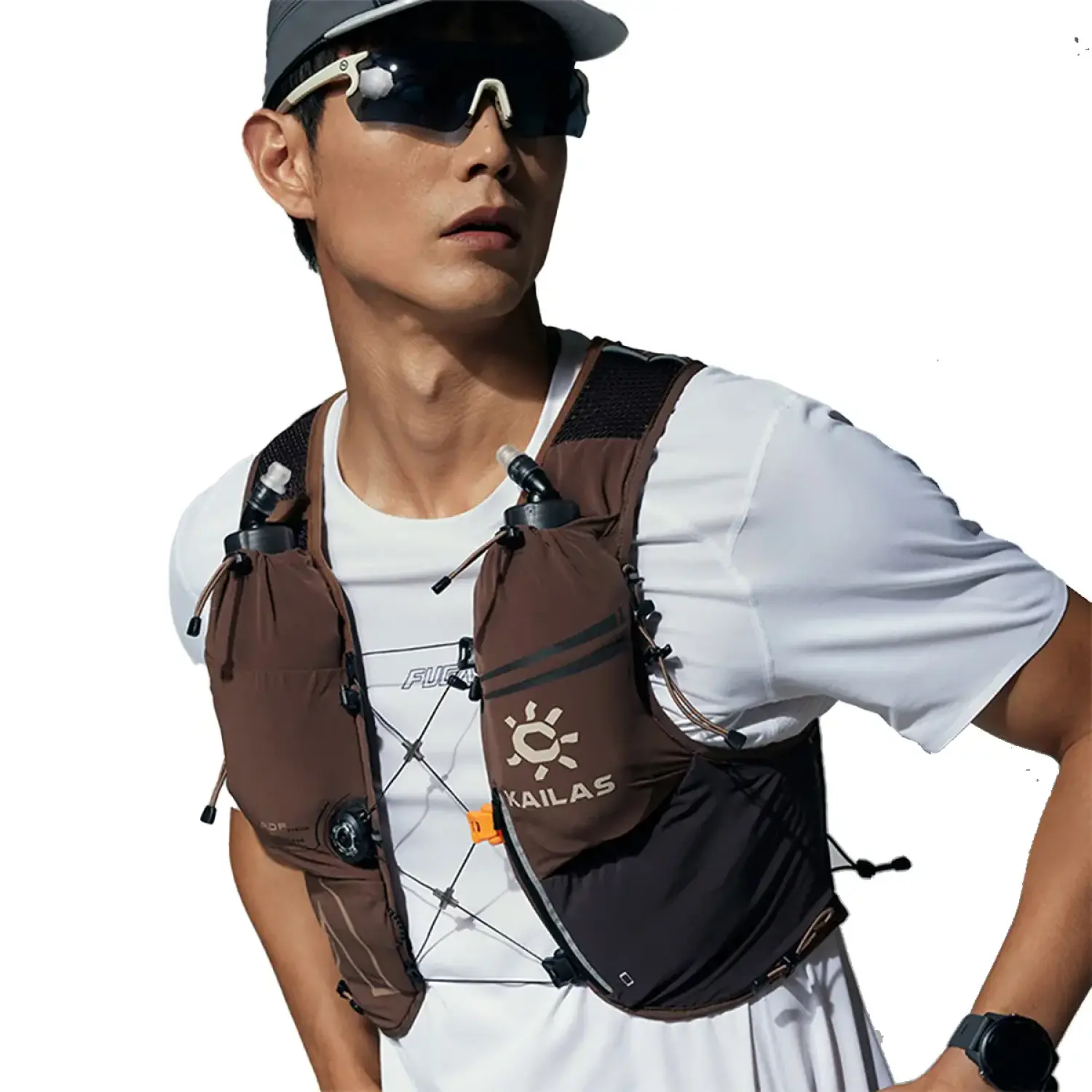 bronze - Kailas FUGA AIR 8 Ⅳ Trail Running Vest Pack