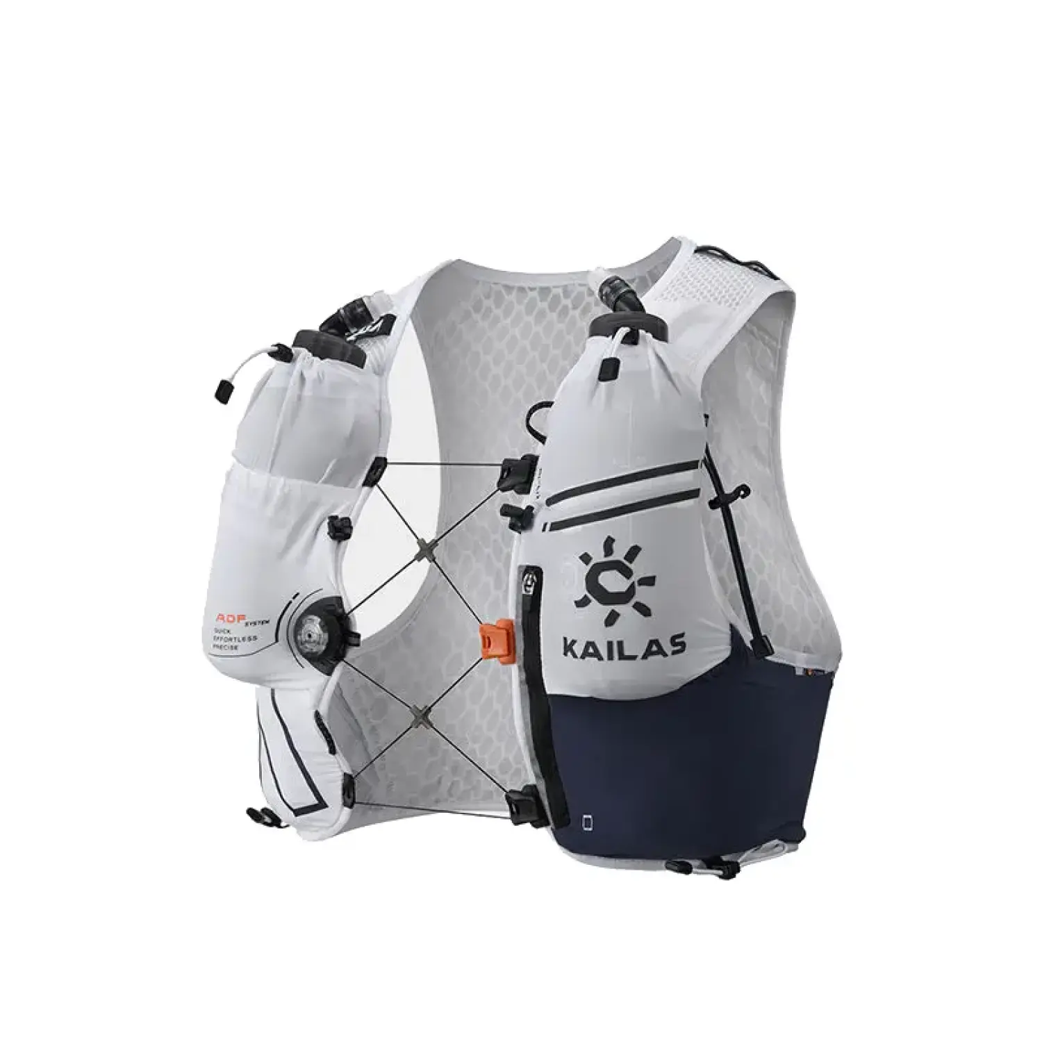 white - Kailas FUGA AIR 8 Ⅳ Trail Running Vest Pack