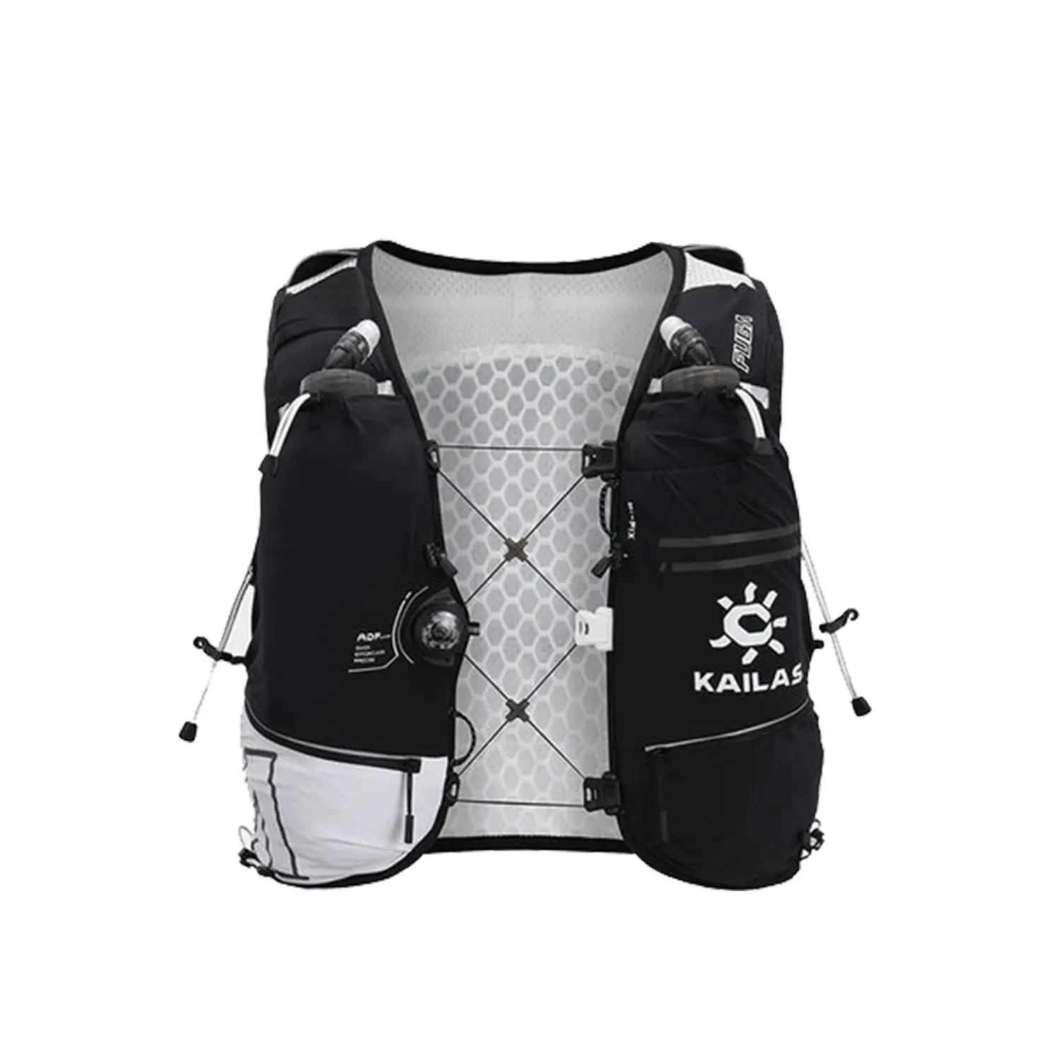 black/white - Kailas FUGA AIR 13 II Trail Running Vest Pack