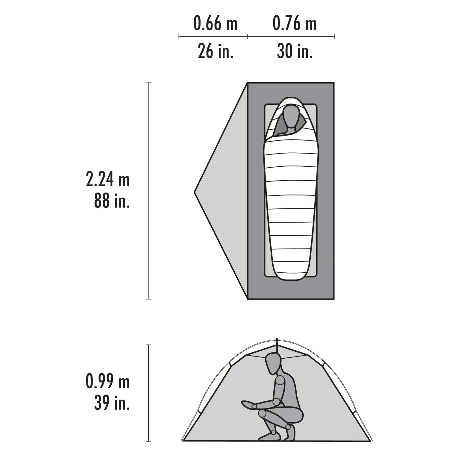  - MSR Elixir 1 Tent S25